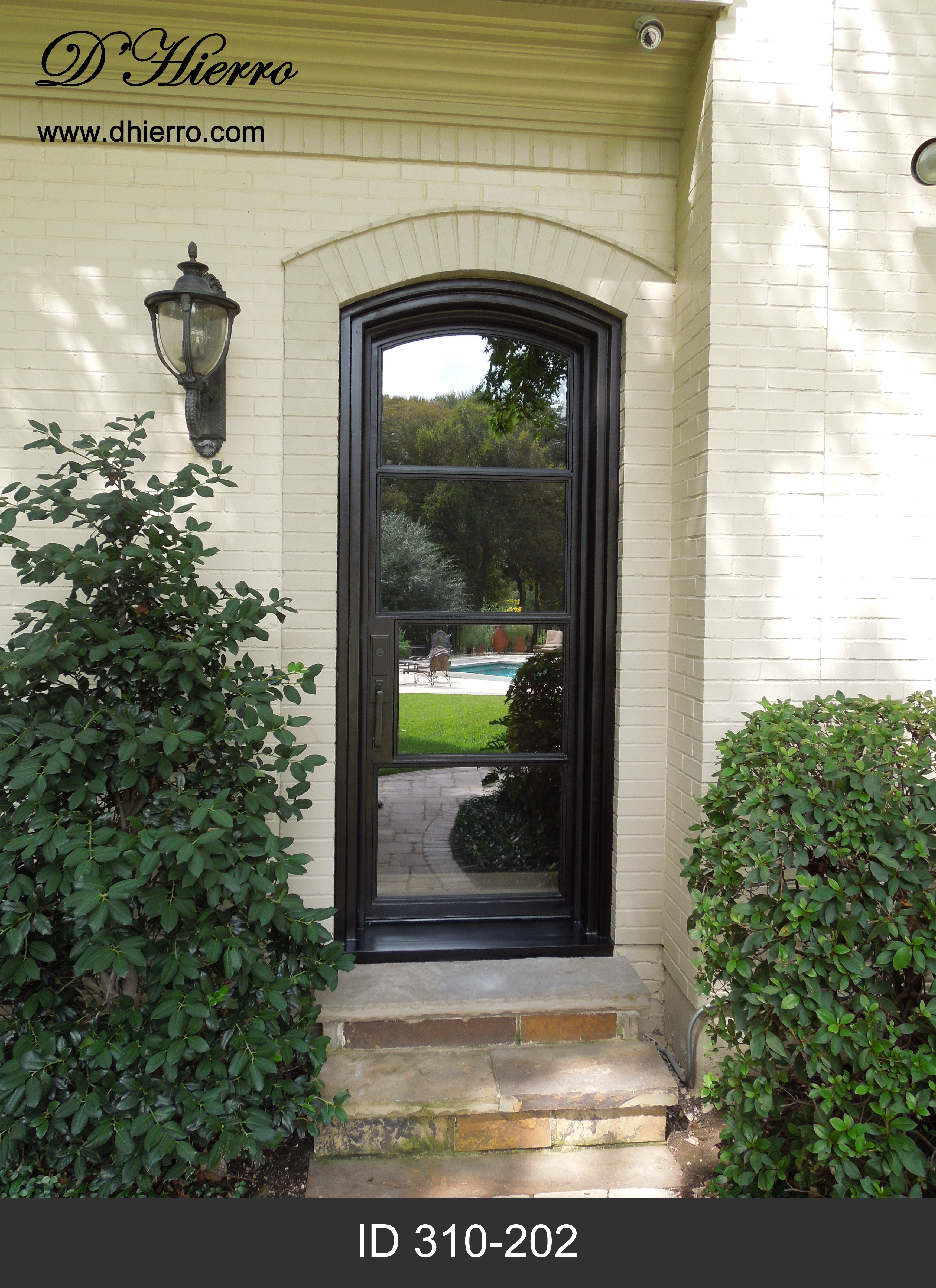 MODERN SINGLE IRON DOORS D'Hierro Iron Doors, Plano, TX