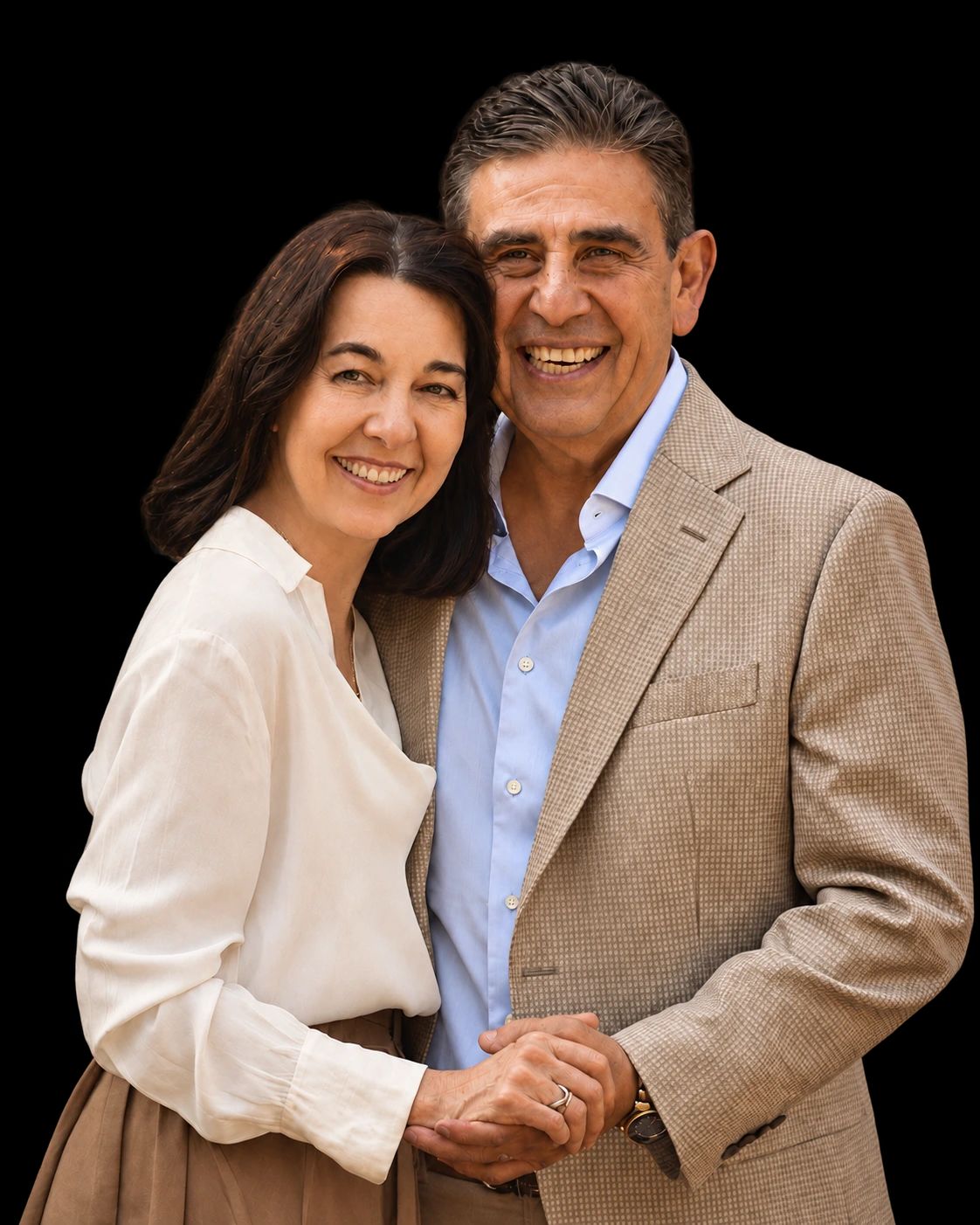 Rocio and Jorge, the founders of D’Hierro