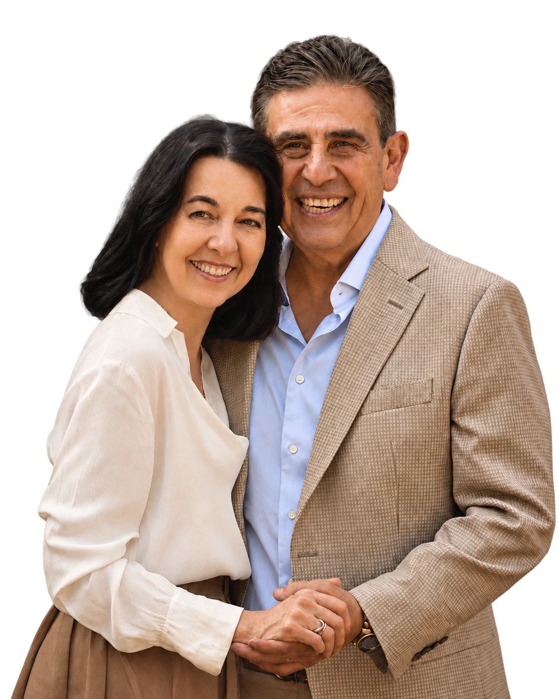 Rocio and Jorge Perez, the founders of D’Hierro