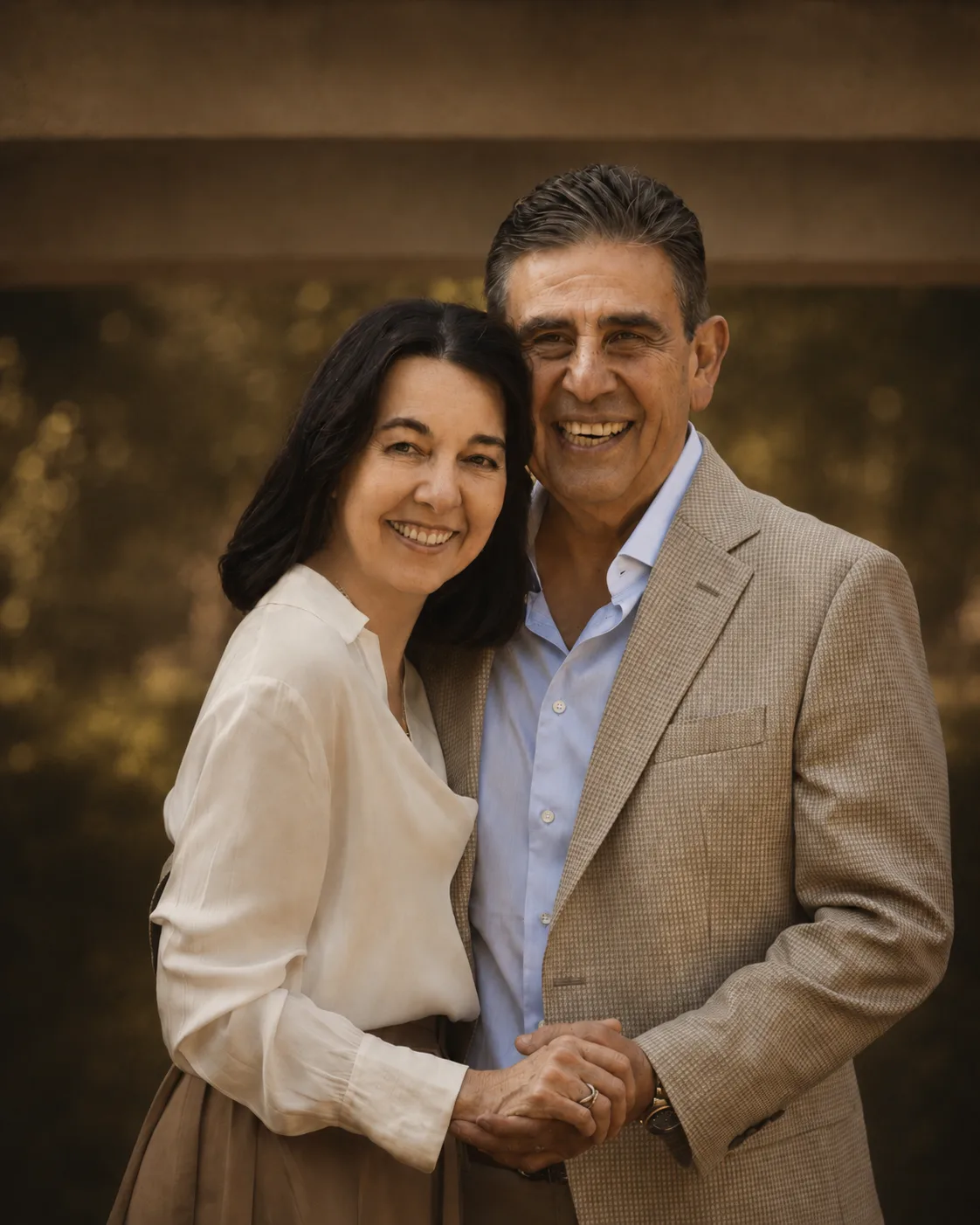 Rocio and Jorge Perez, the founders of D’Hierro