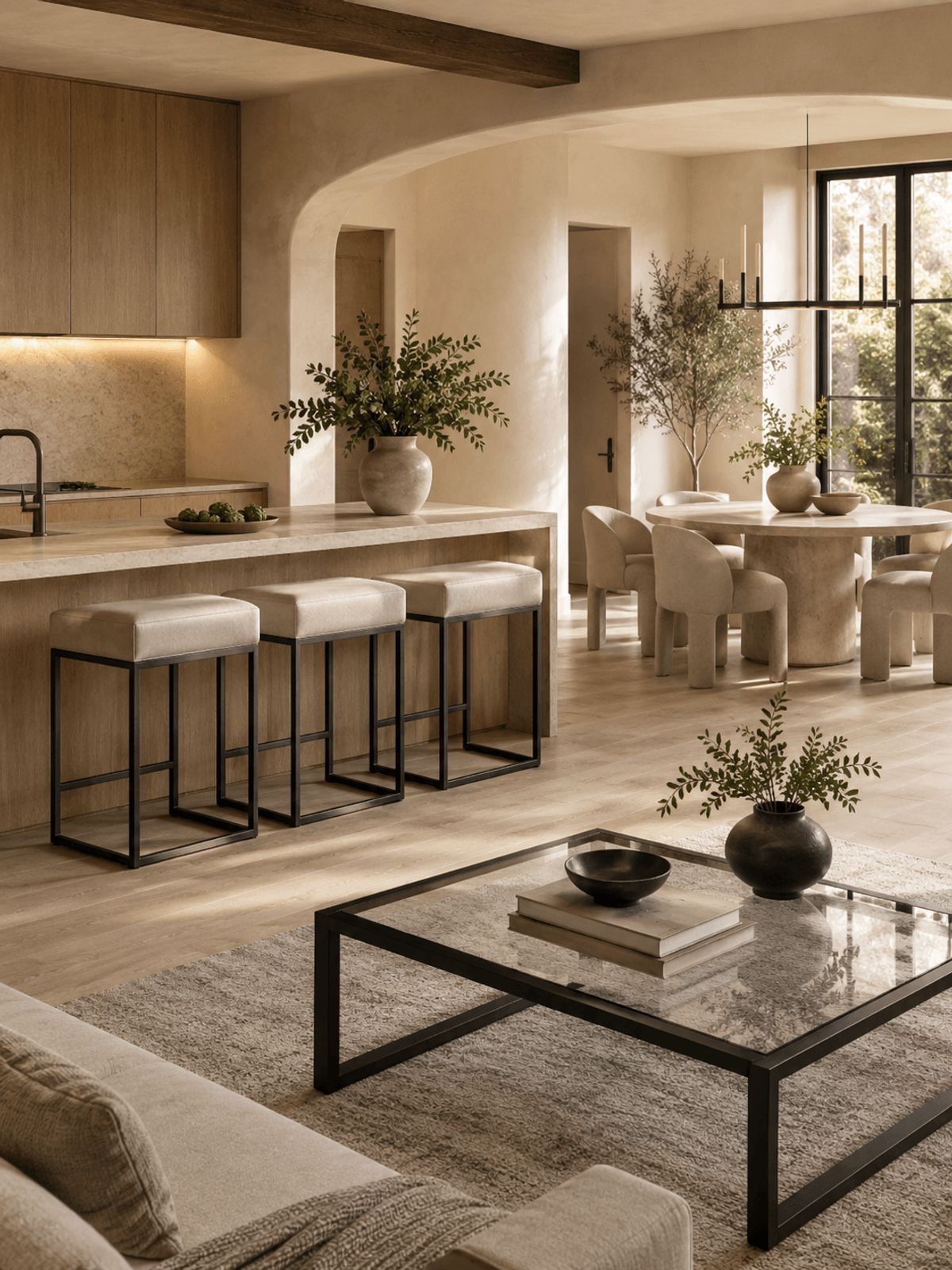 Custom forged-steel furnishings by D’Hierro