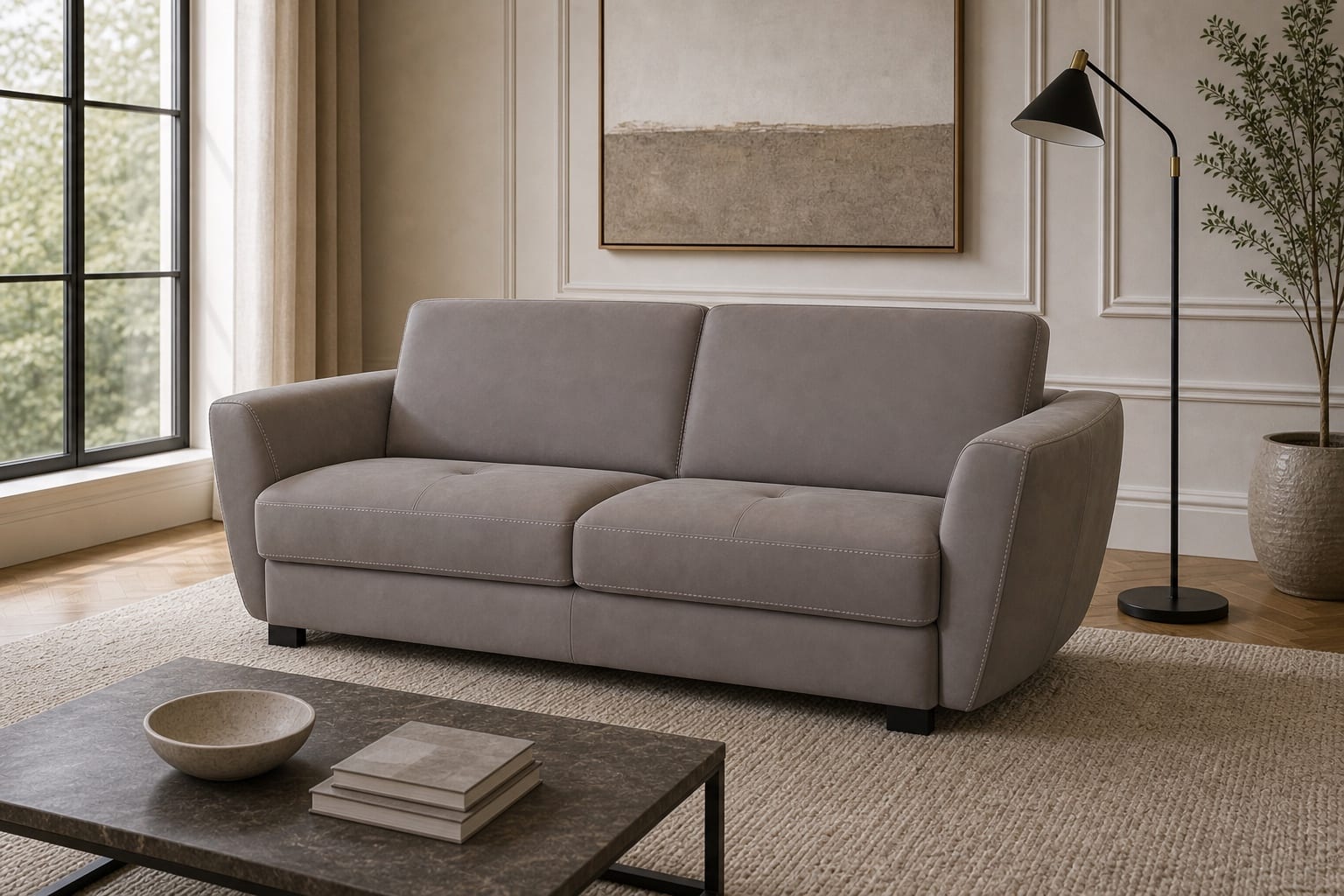 Cornelia Sleeper Sofa in a styled room