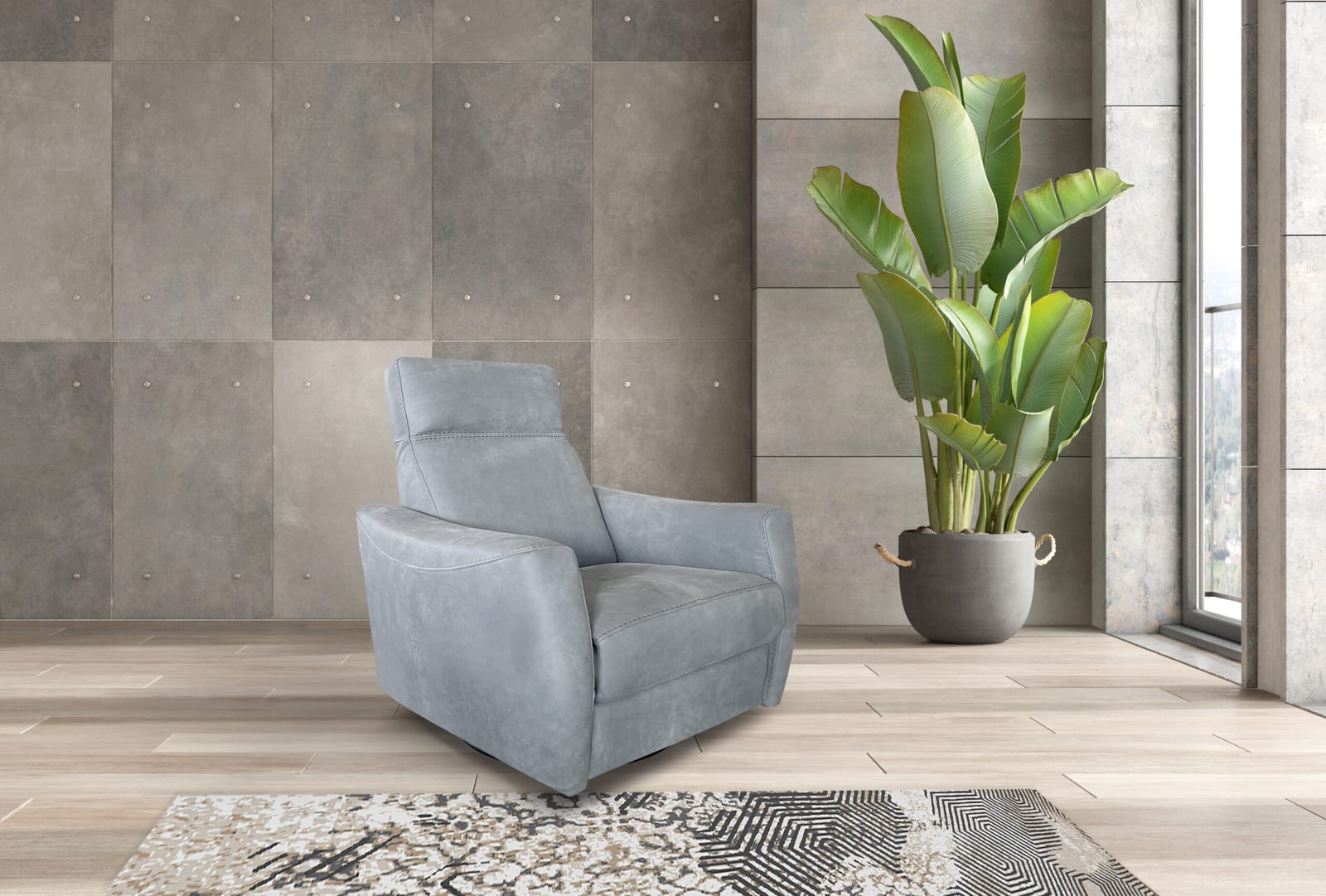 Bracci Crystal Recliner image 2
