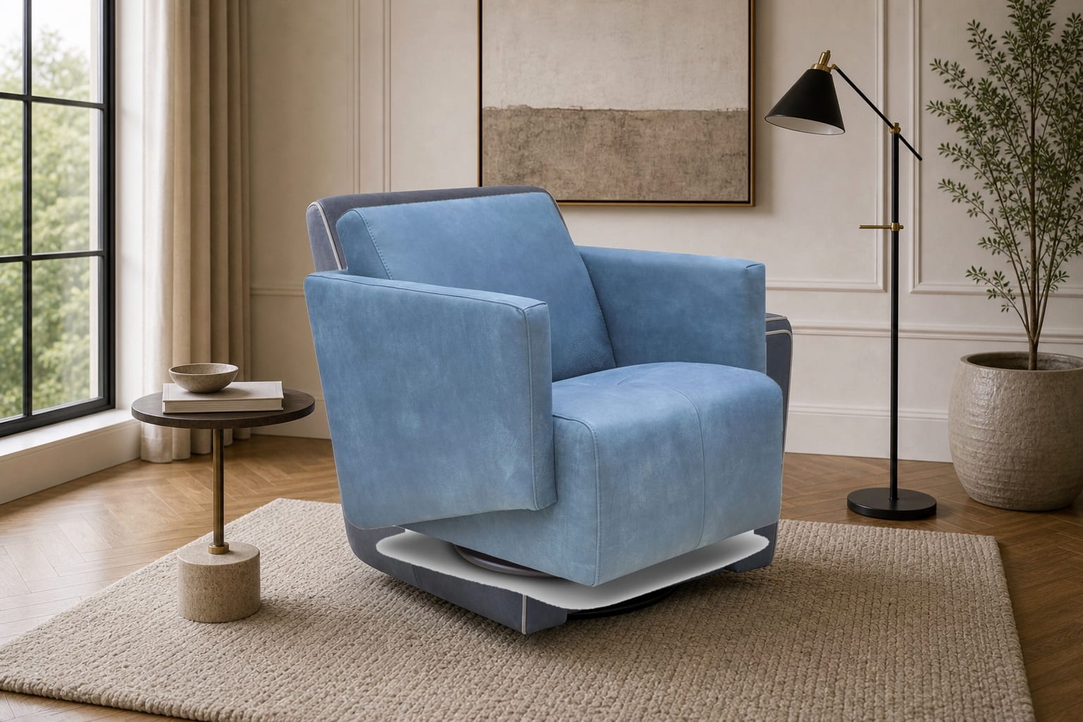 Freedom Armchair in a styled room