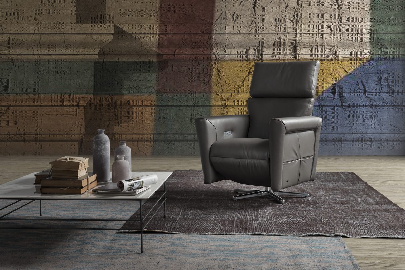 Galileo Recliner in a styled room