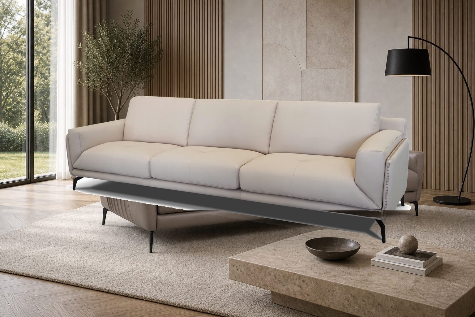 Glamour Sofa Extra in a styled room