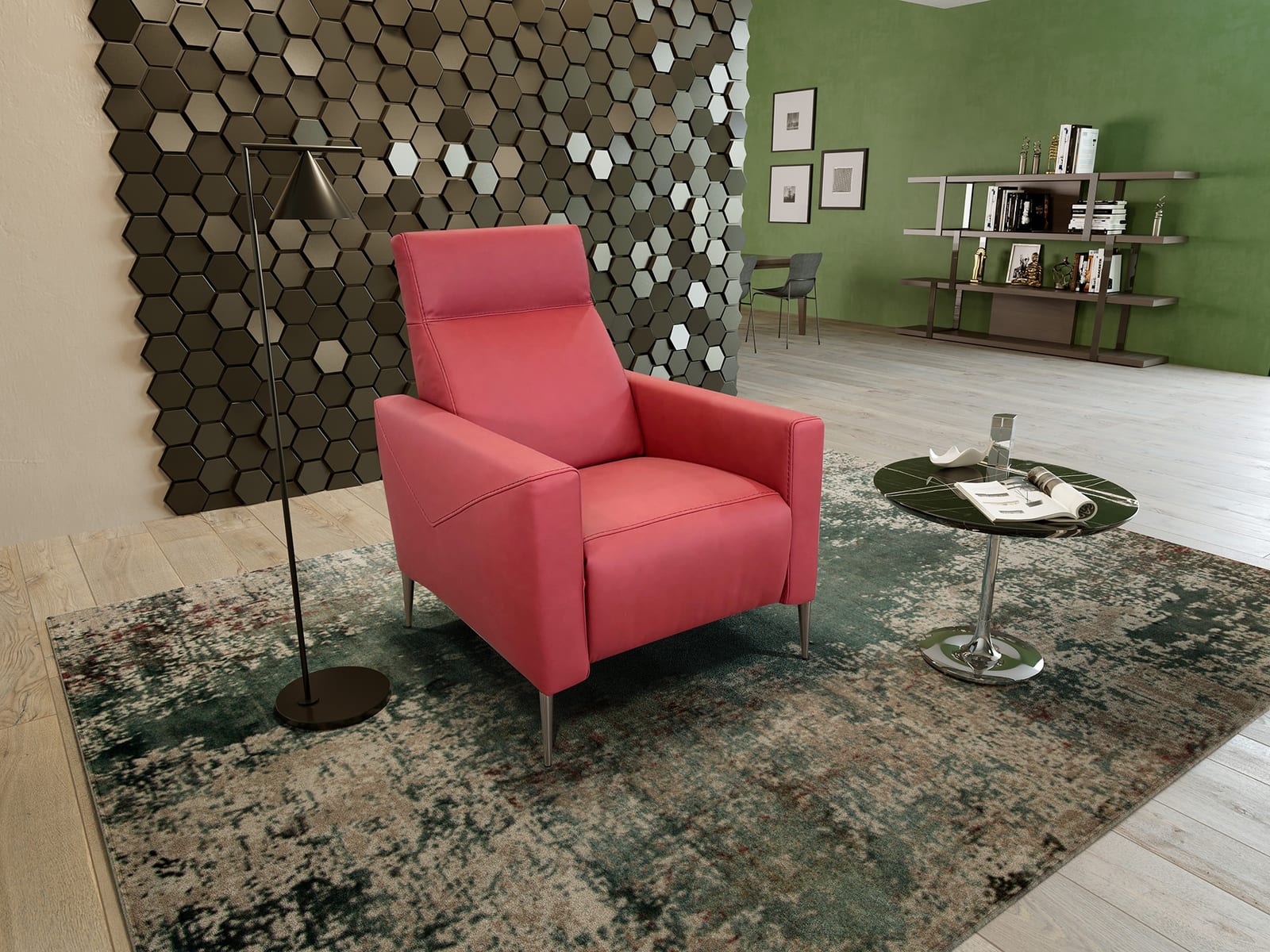 Hilde Pushback Recliner image 3