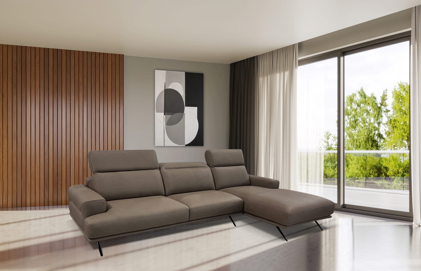 Imperial Sofa Chaise image 2