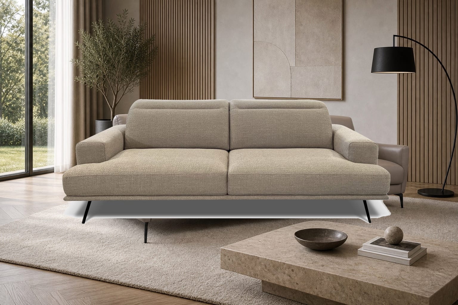 Imperial Sofa in a styled room