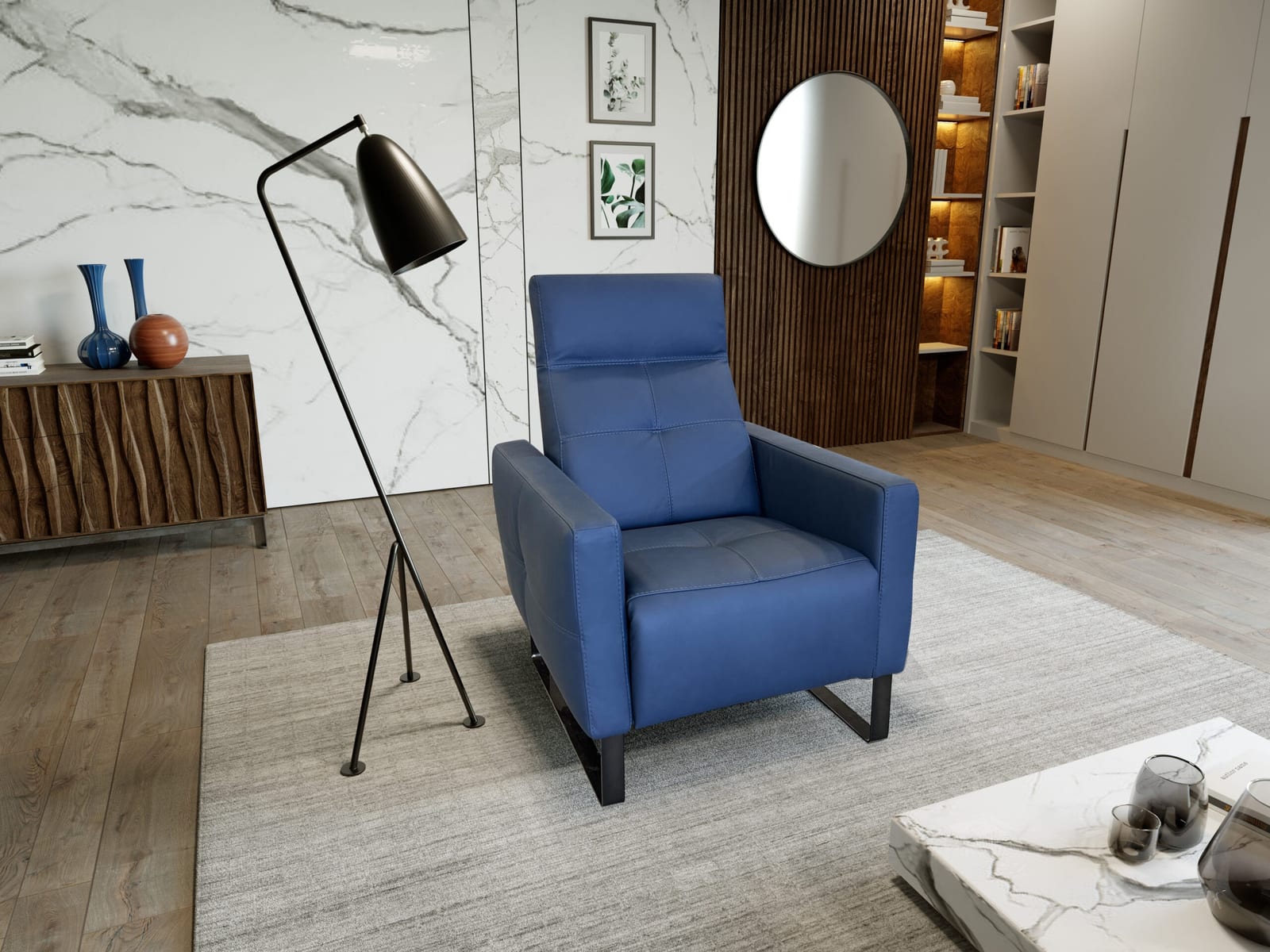 Kiki Pushback Recliner image 3