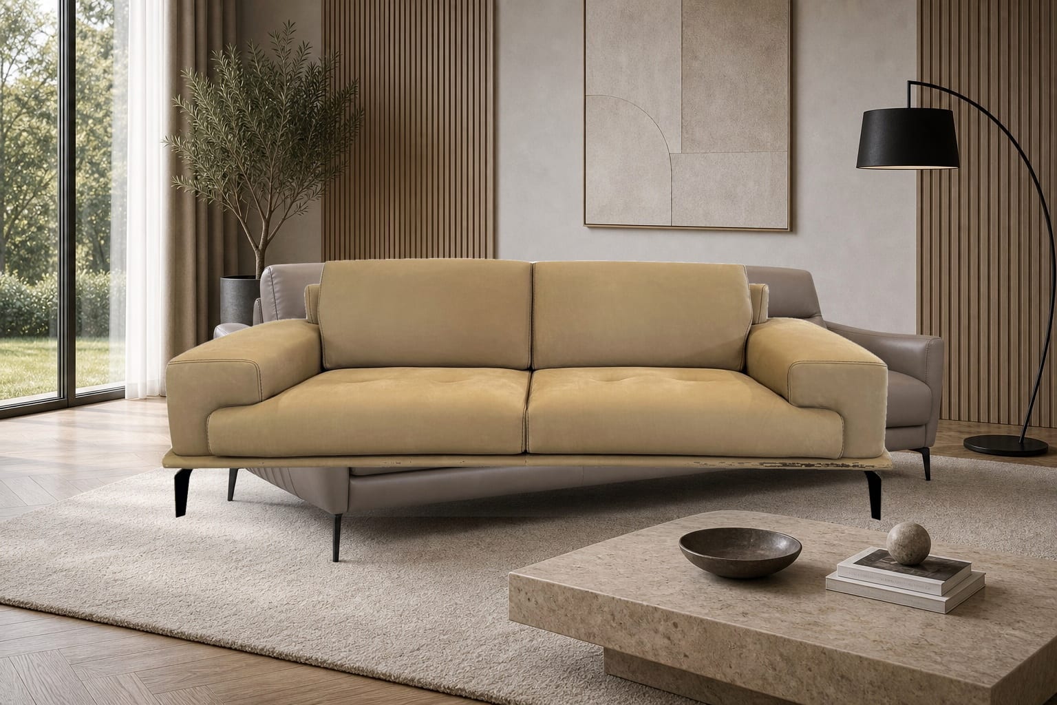 Laguna Sofa in a styled room