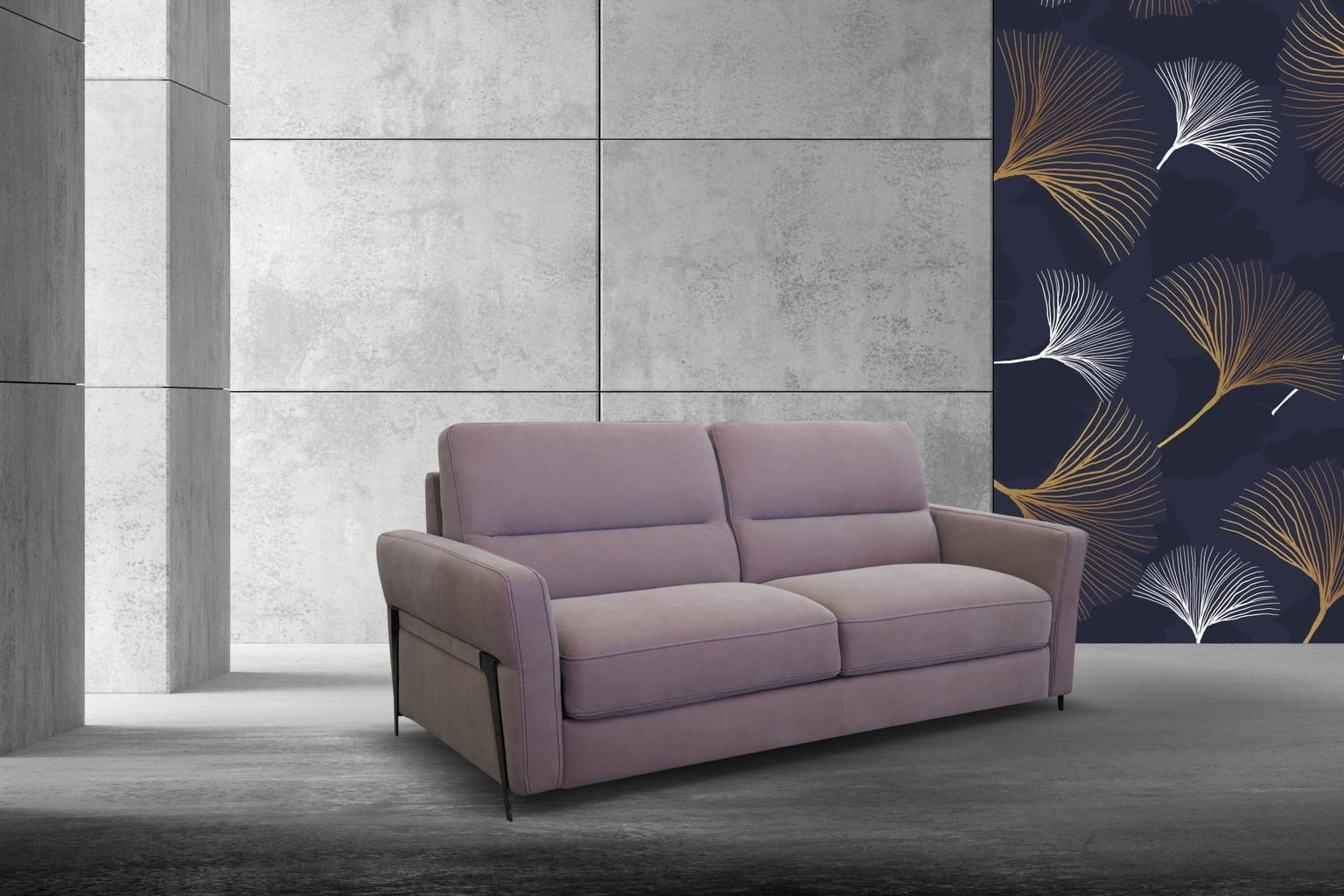 Livia Sleeper Sofa in a styled room