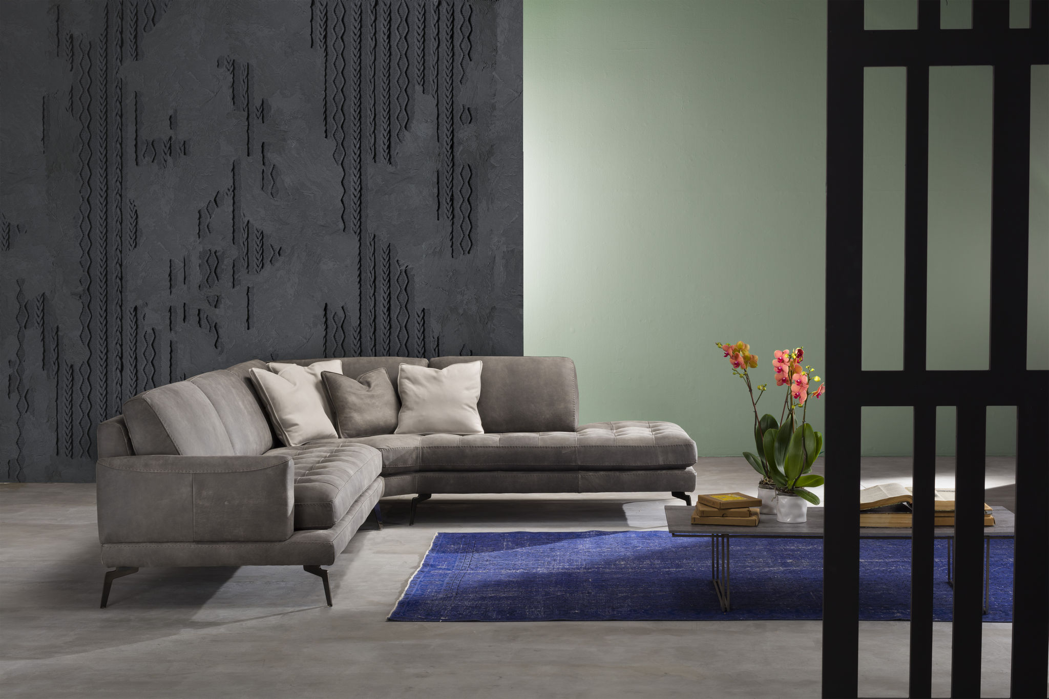 Living Sectional in a room setting