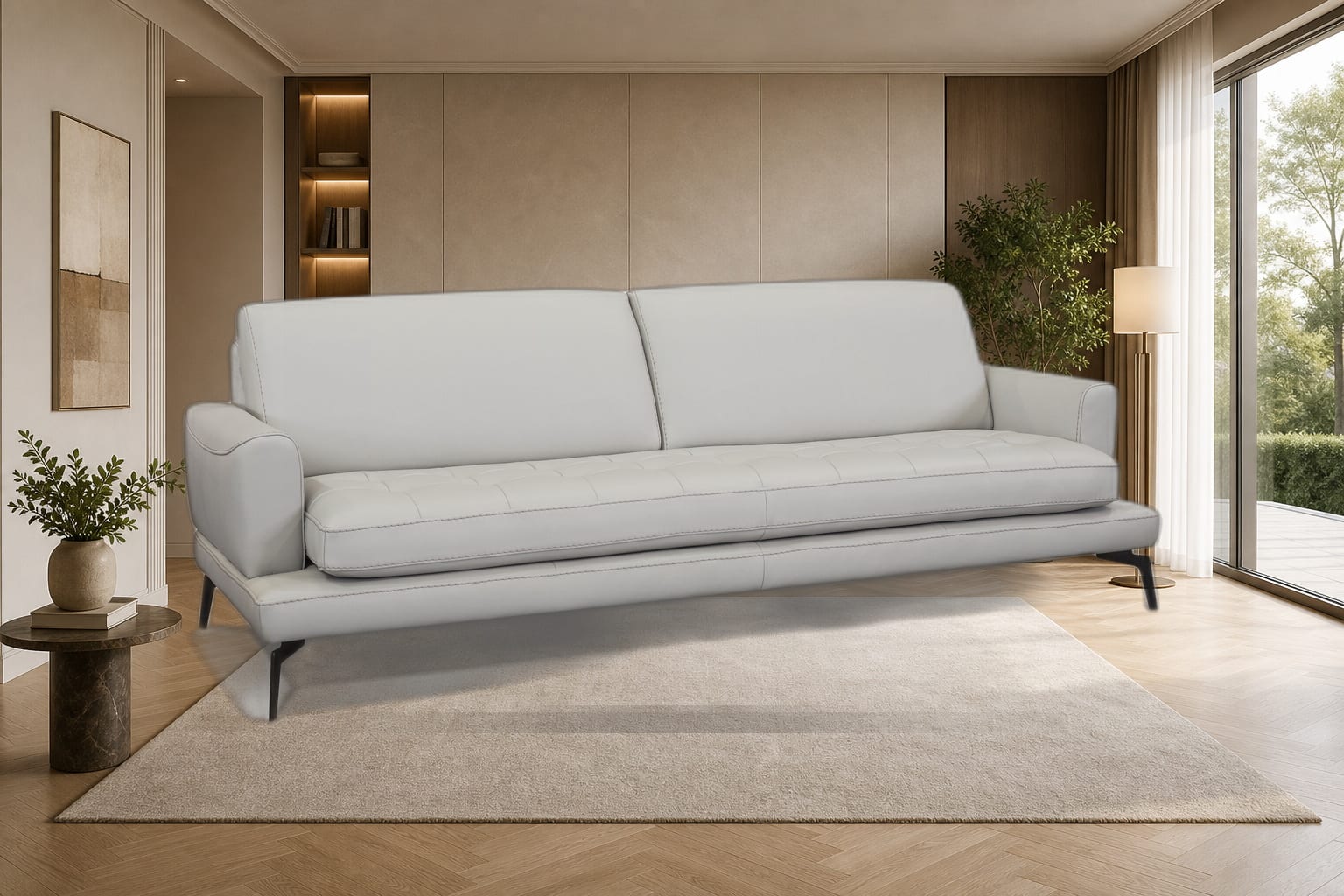 Living Sofa in a styled room