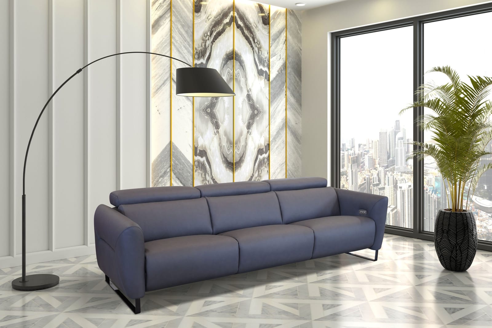 Lucy Reclining Sofa image 3