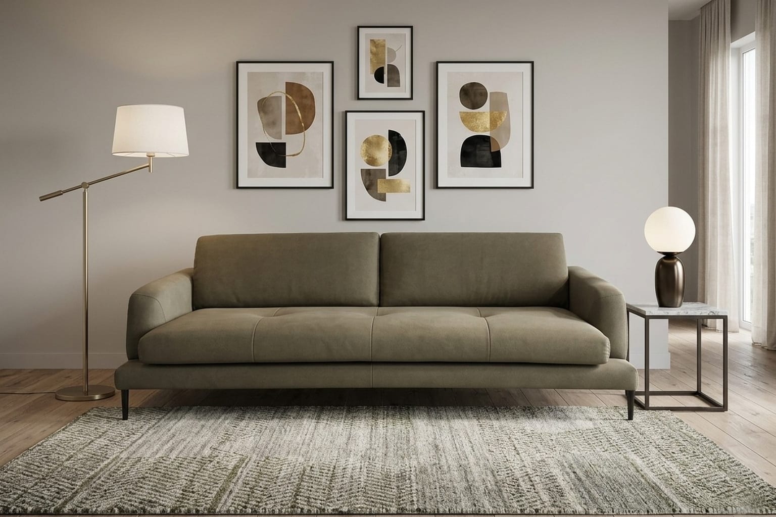 Melody Sofa in a styled room