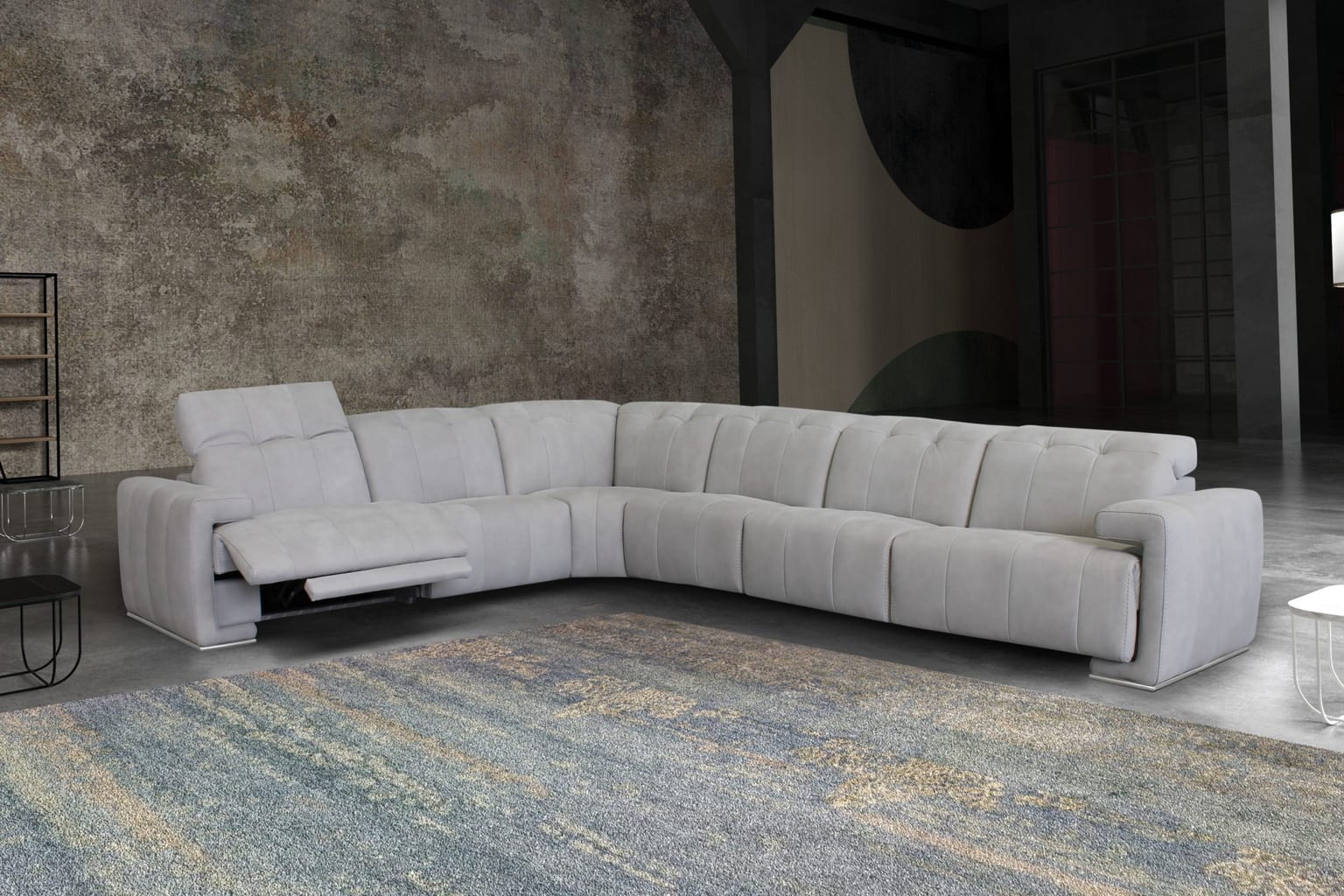 Millenium Sectional in a styled room