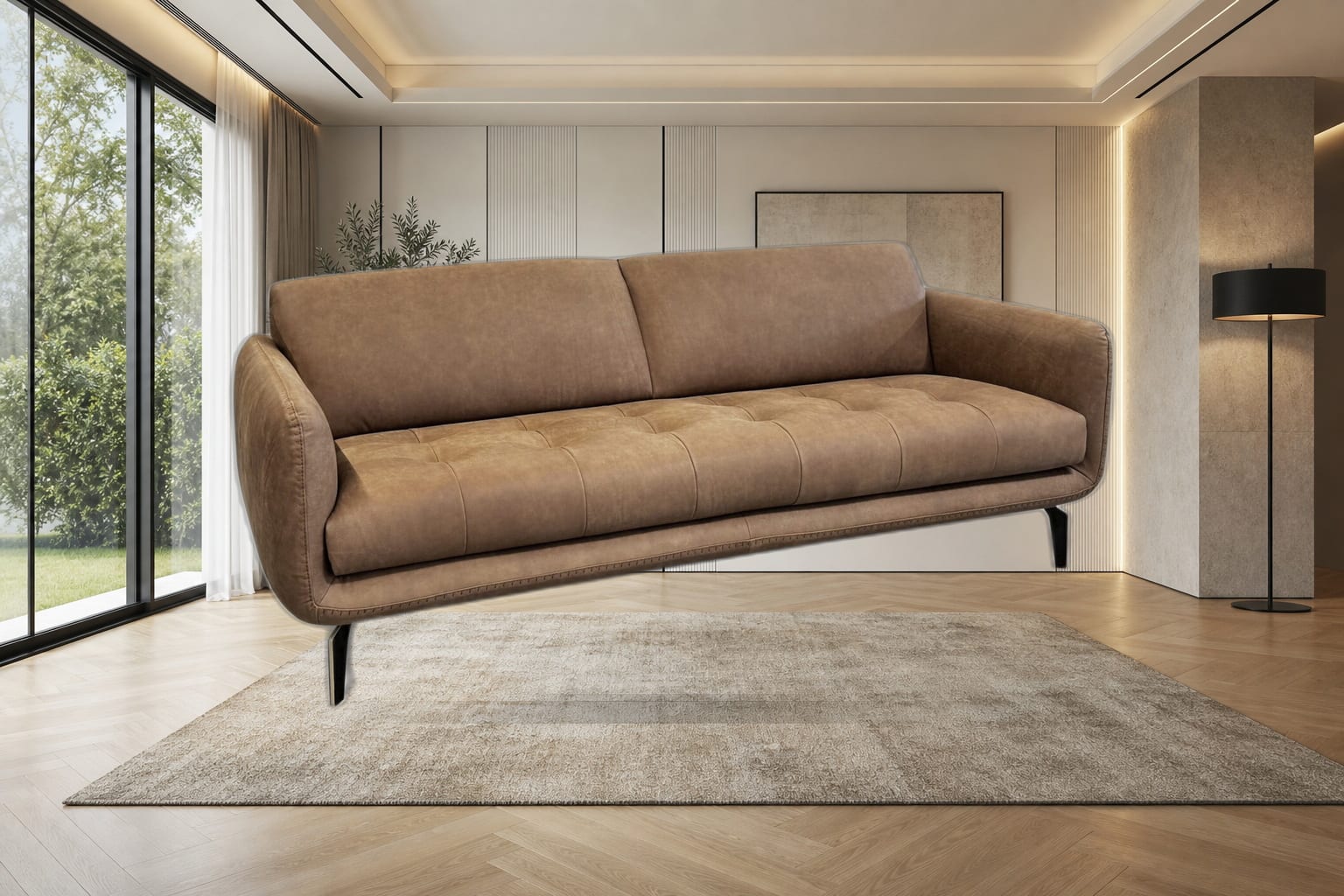 Ortisei Sofa in a styled room
