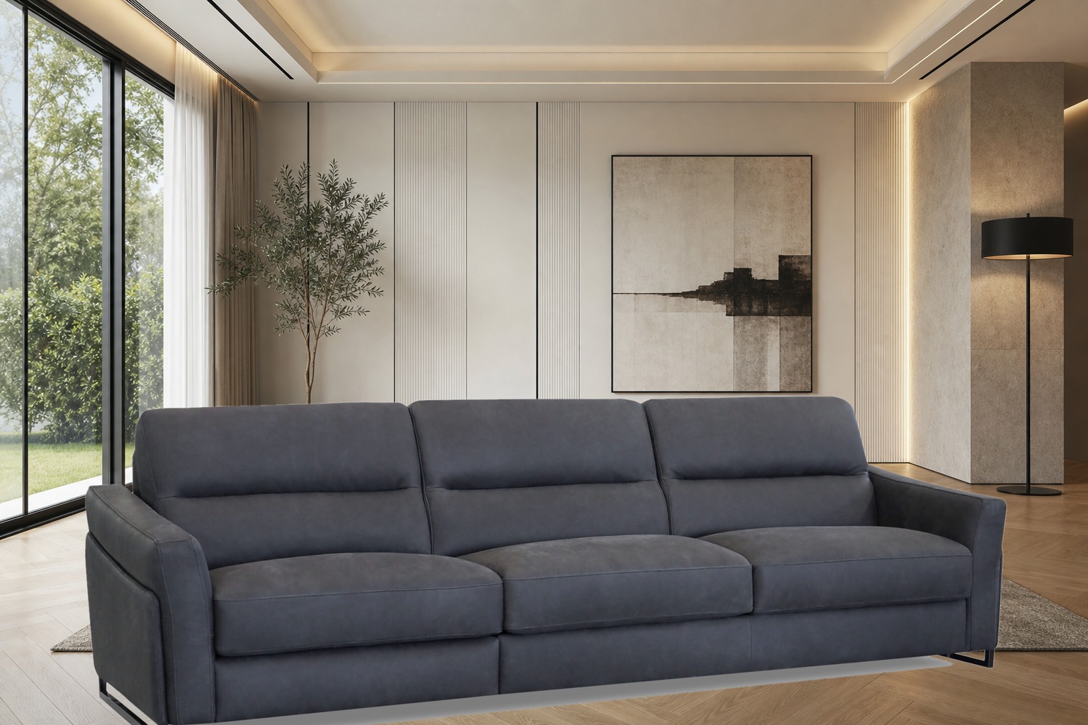 Pompea Sofa Maxi in a styled room