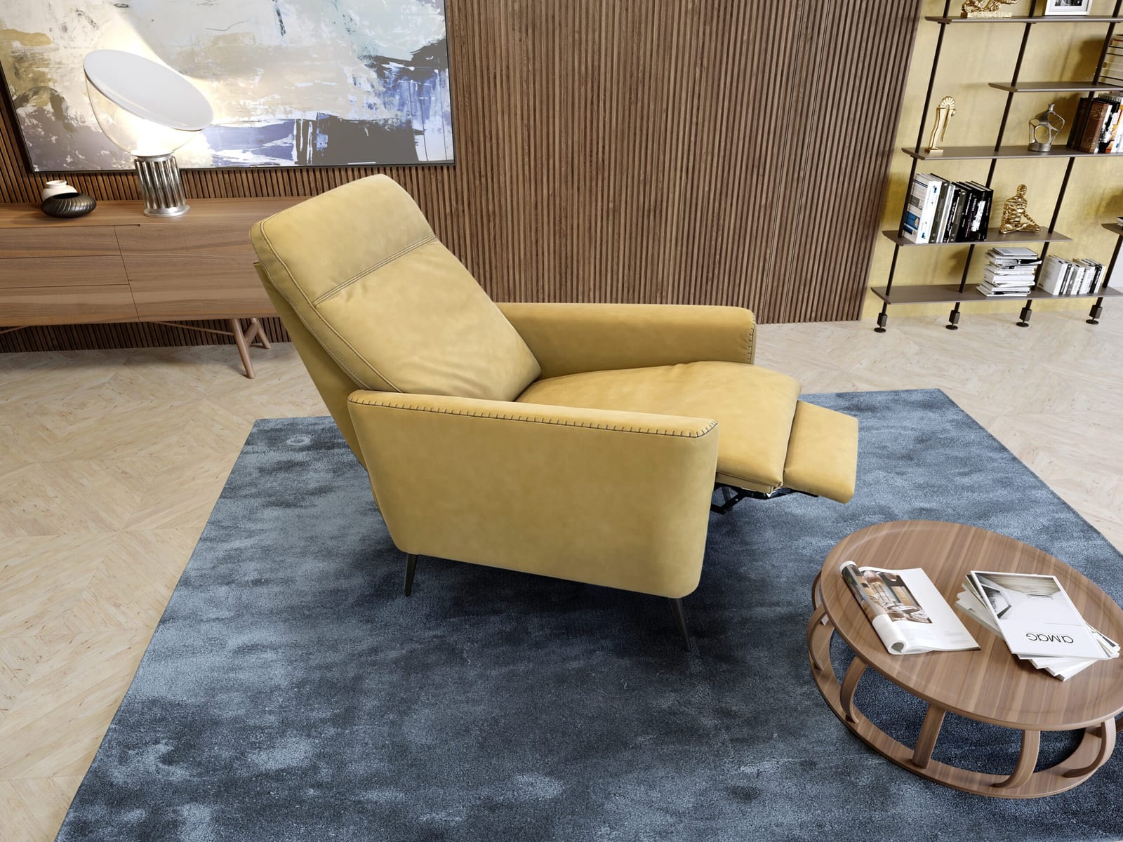 Sirio Pushback Recliner image 3