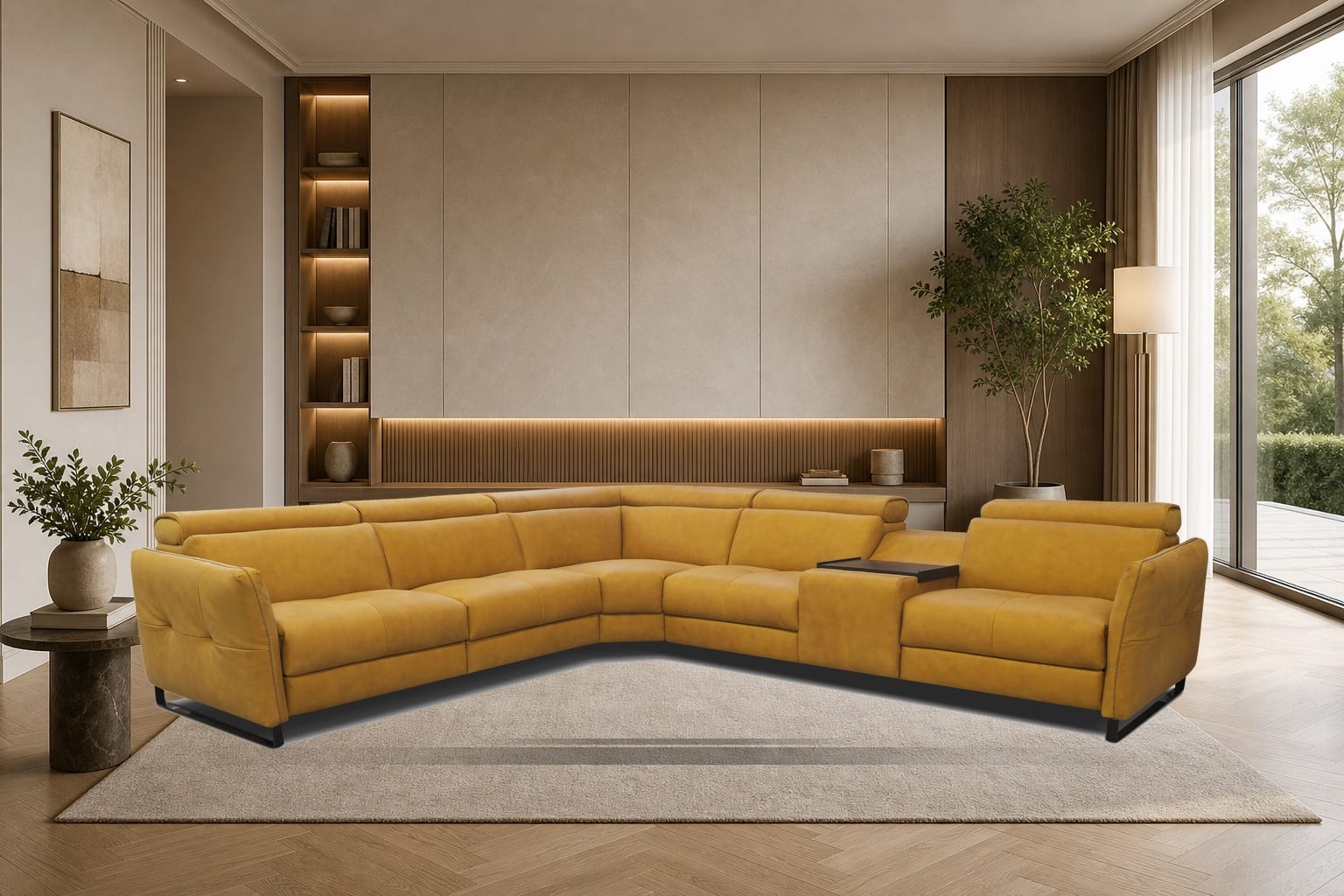 Smart Sectional in a styled room