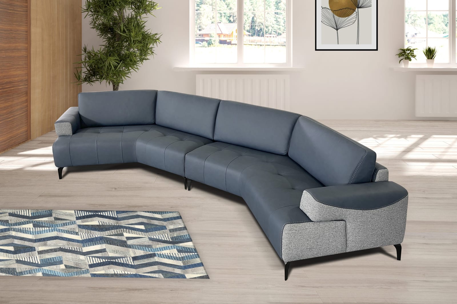 Soave Angled Sofa image 2
