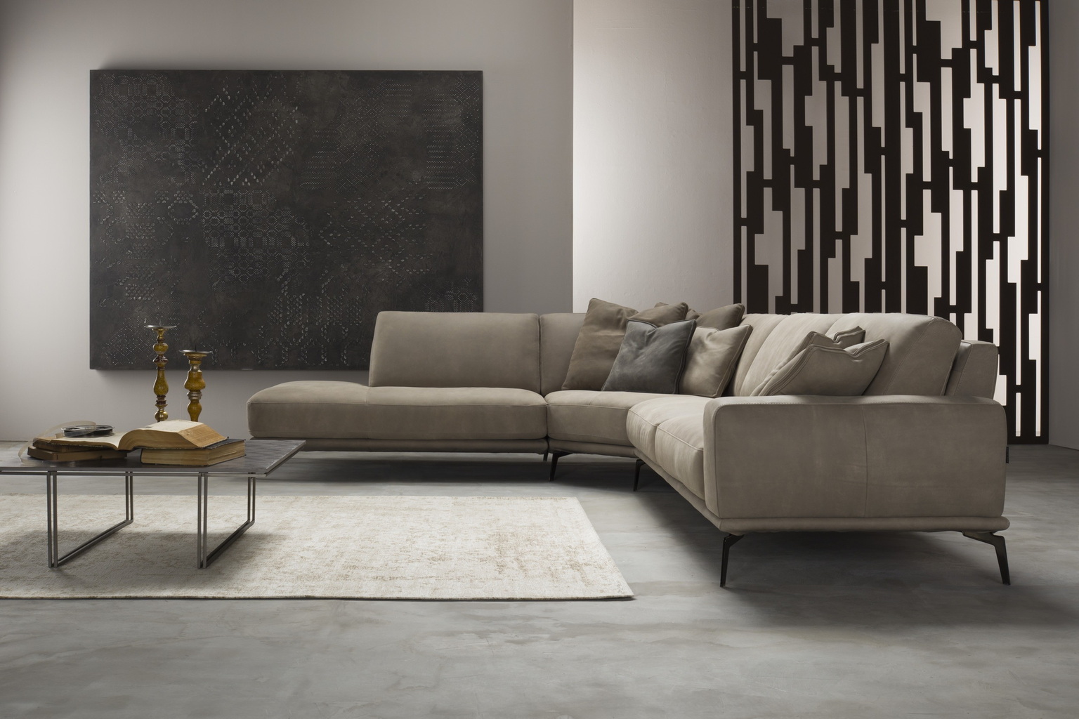 Tivoli Sectional in a styled room