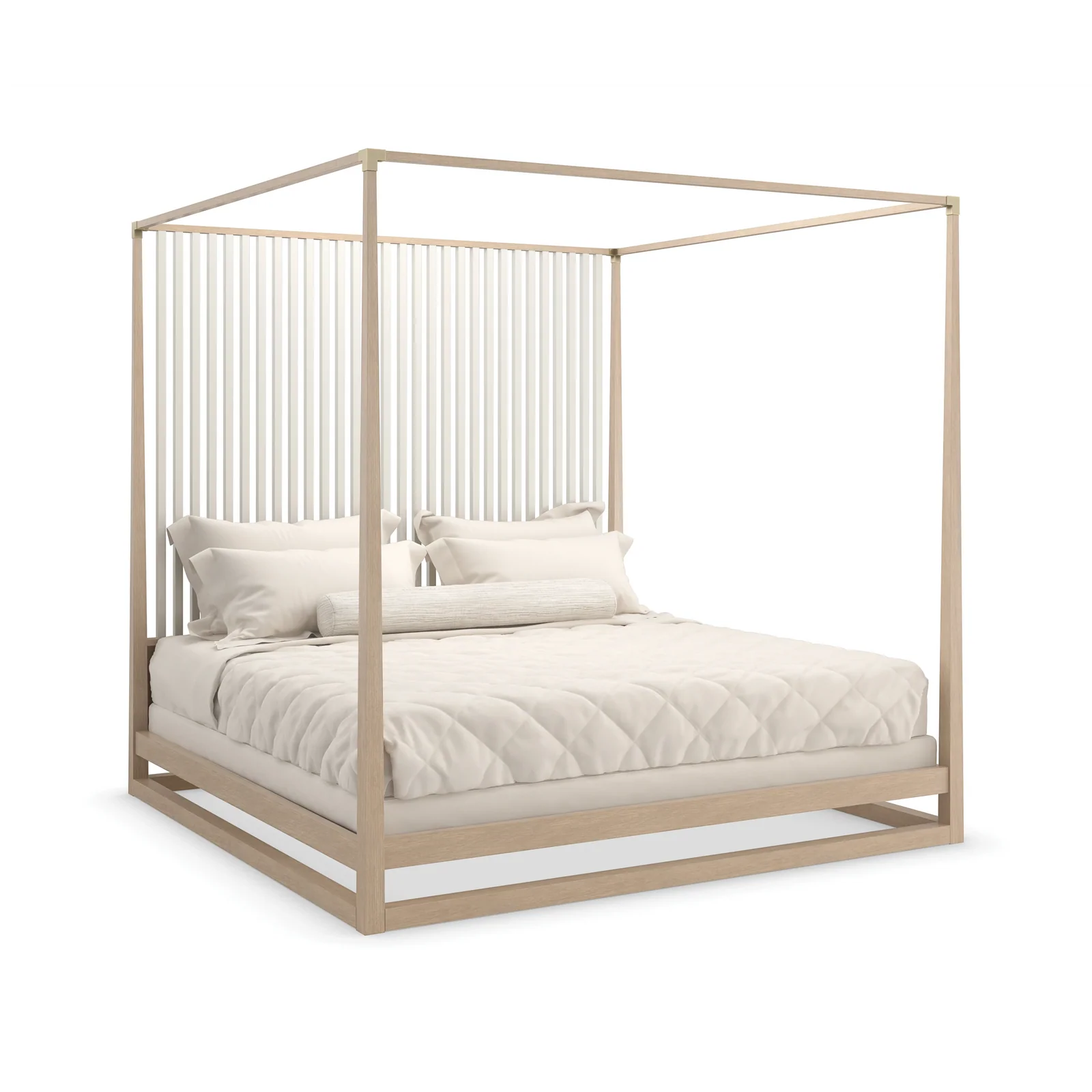 Pinstripe Light Bed - Queen — view 9