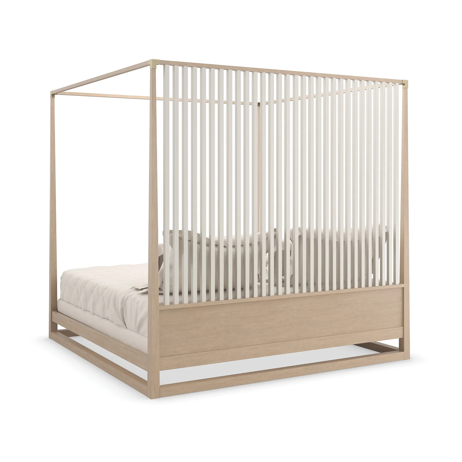 Pinstripe Light Bed - Queen — view 11