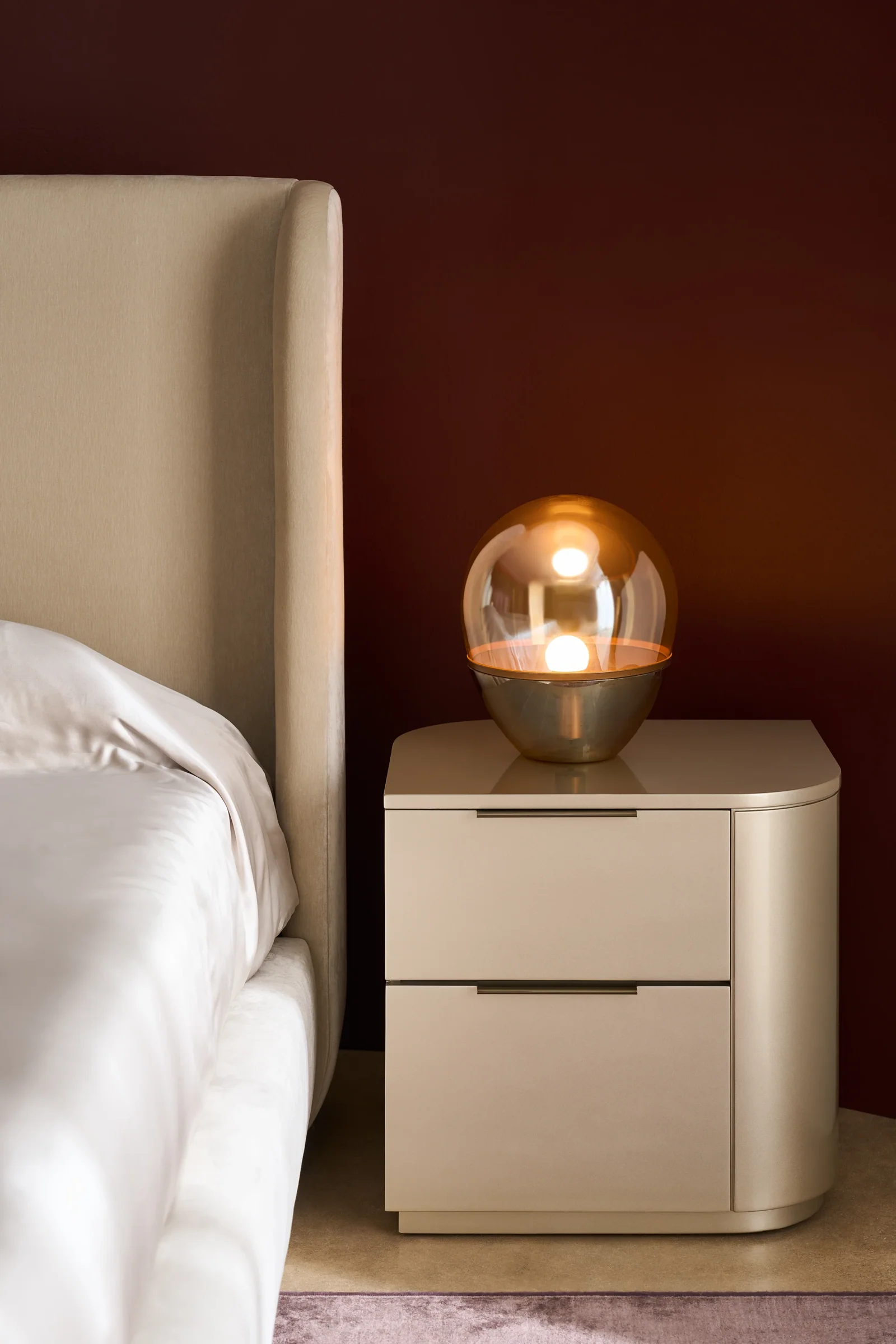 Oblique Right Nightstand — view 3