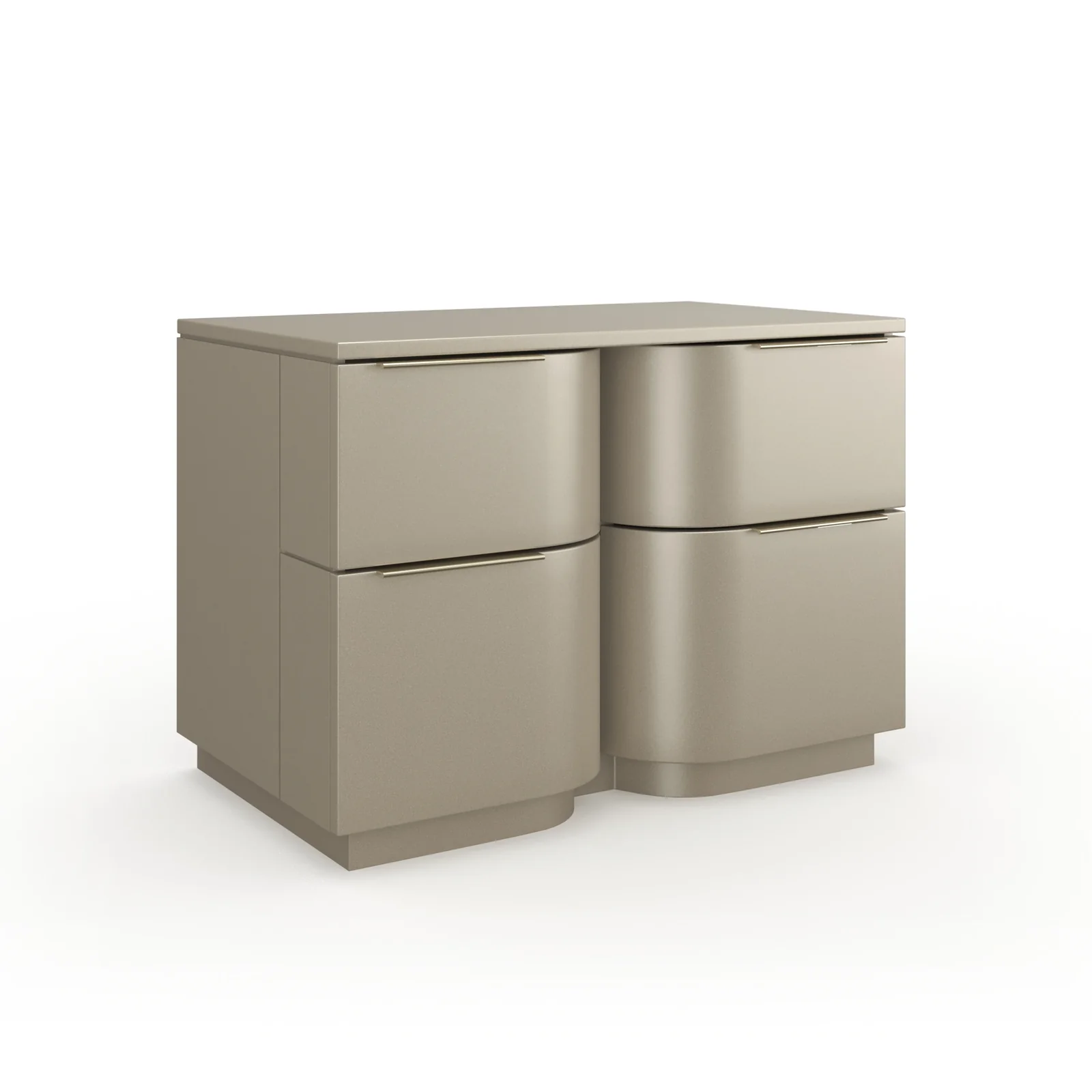 Oblique Large Nightstand — view 2