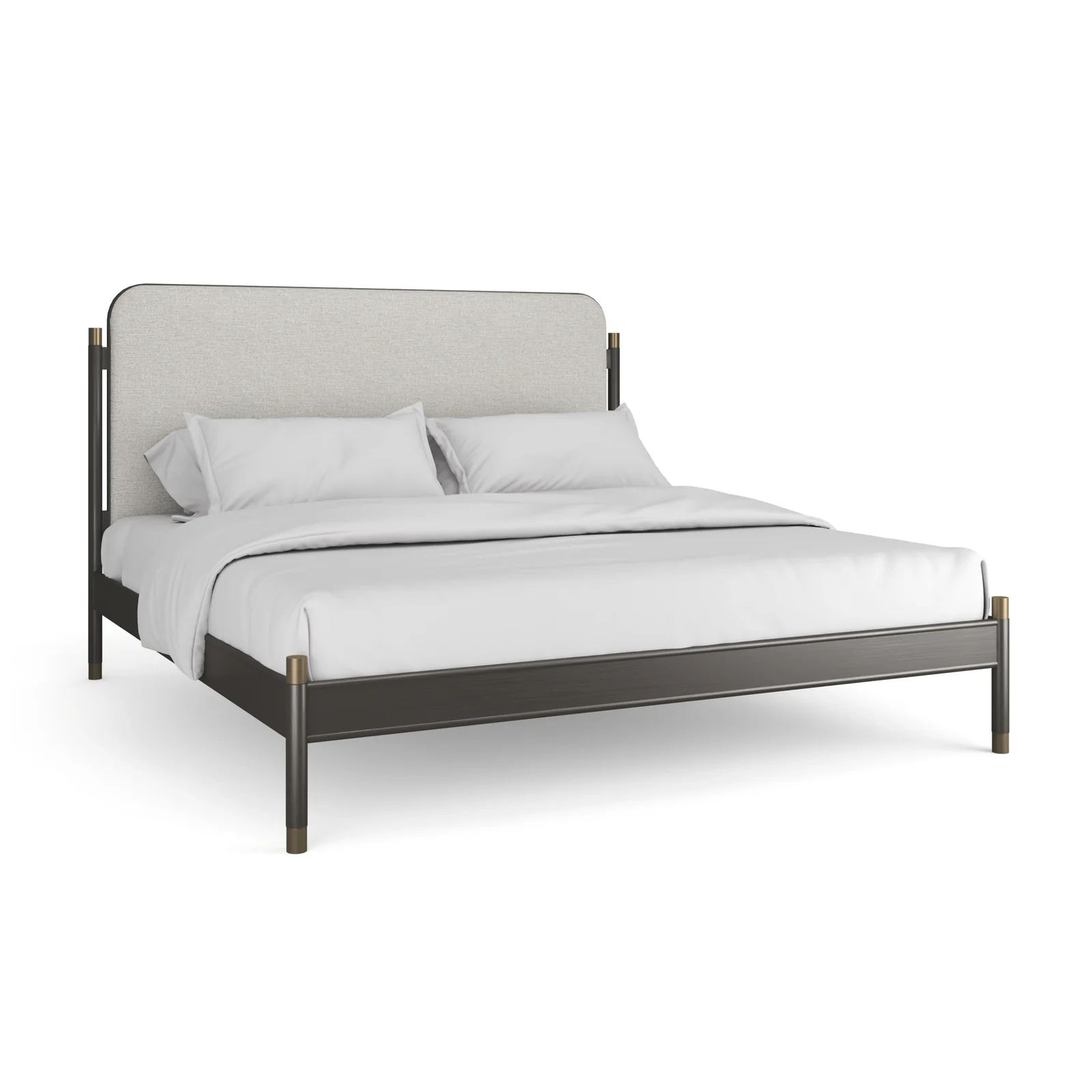Campaign King Bed — view 2