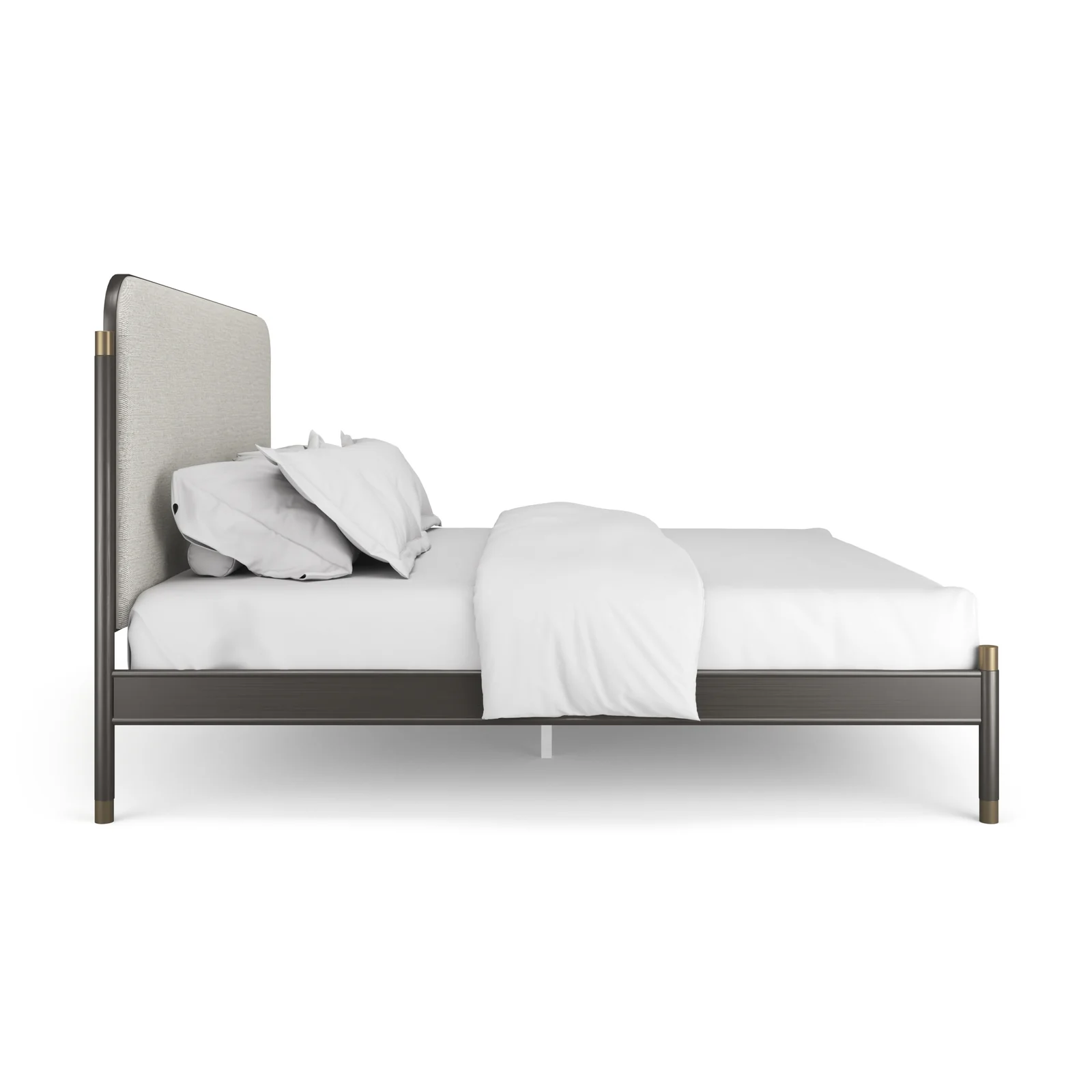 Campaign King Bed — view 3
