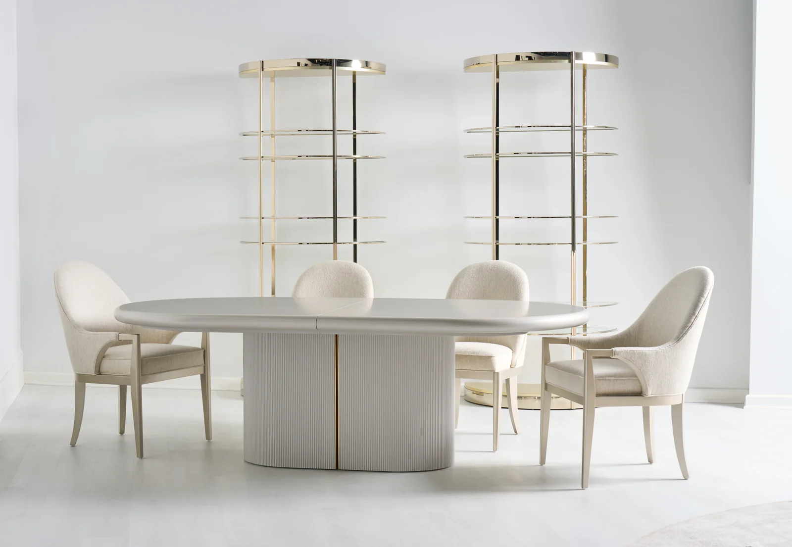 Love Dining Table - Matte Pearl — view 2