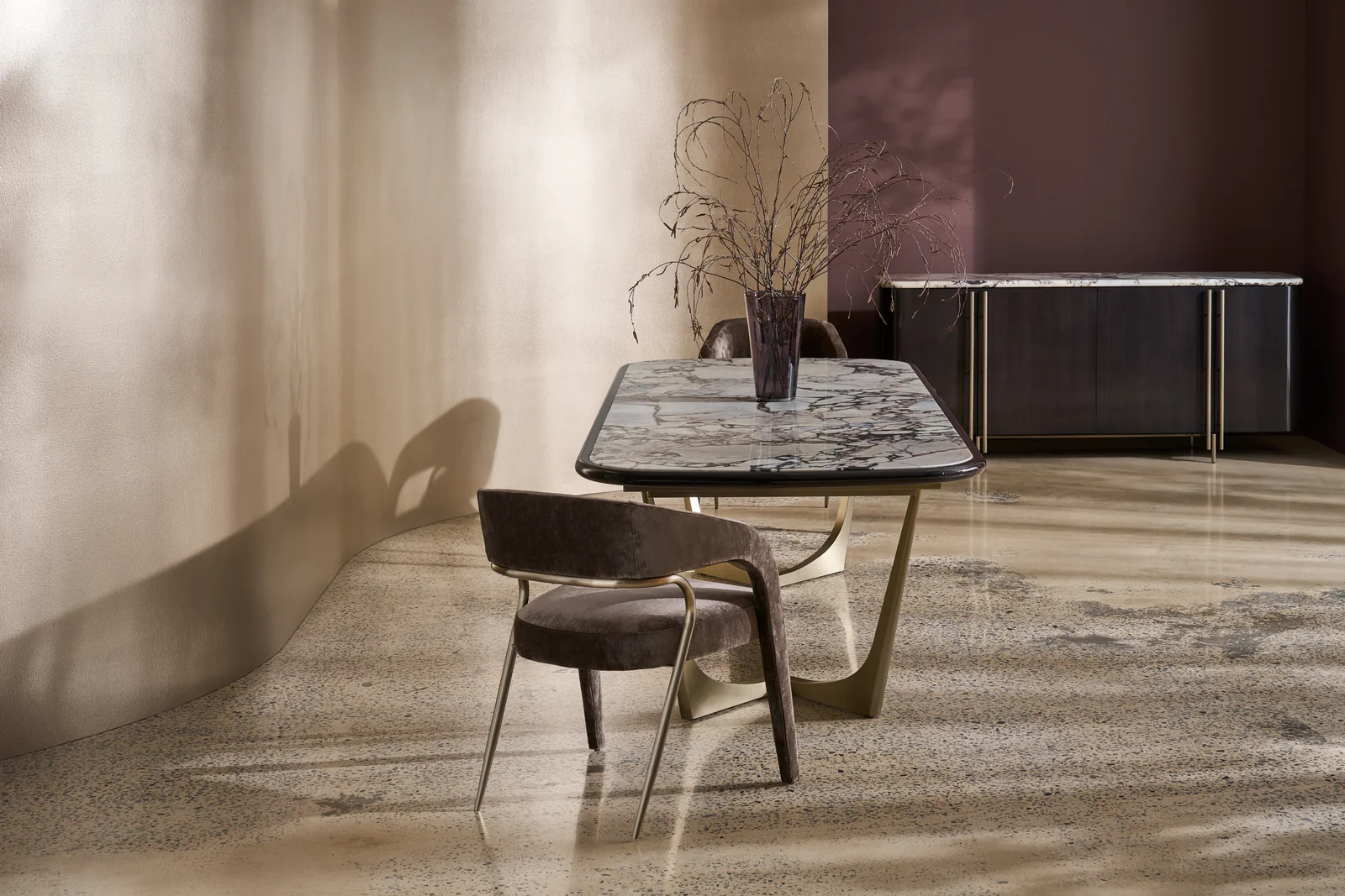 Gazelle Dining Chair - Mink — view 2