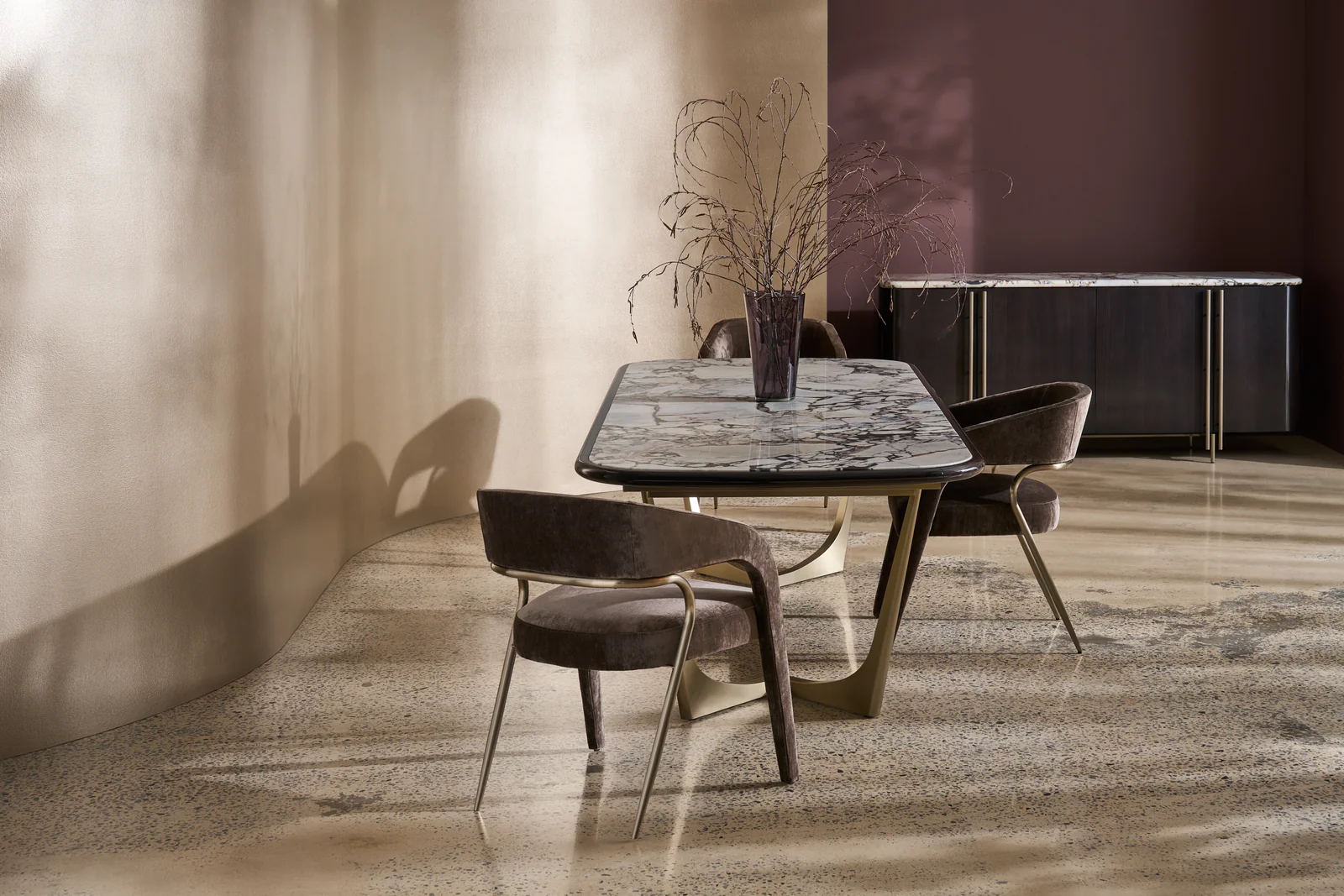 Gazelle Dining Chair - Mink — view 3