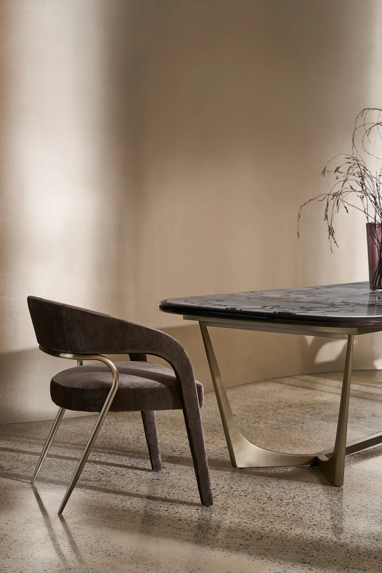 Gazelle Dining Chair - Mink — view 4