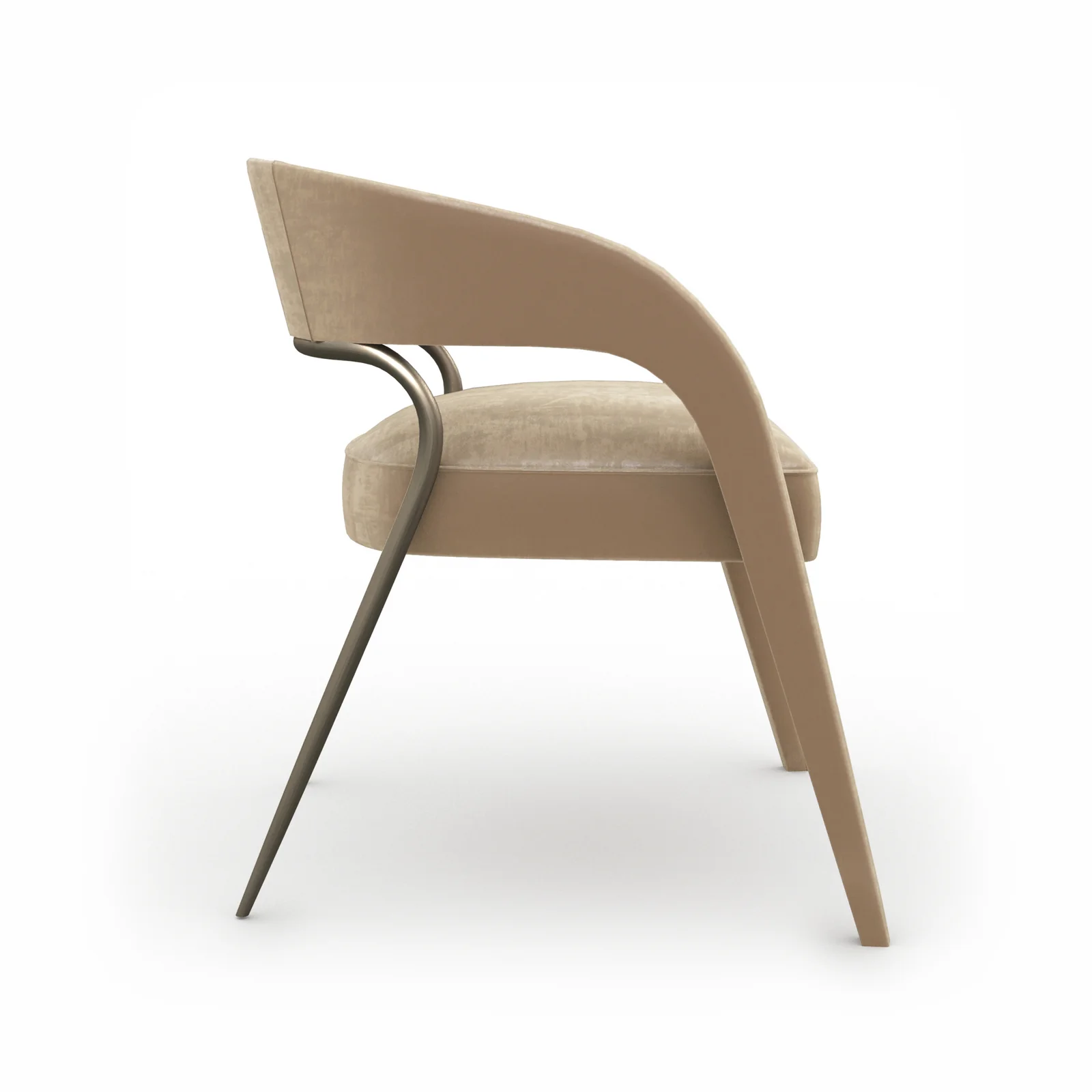 Gazelle Dining Chair - Ivory — view 3