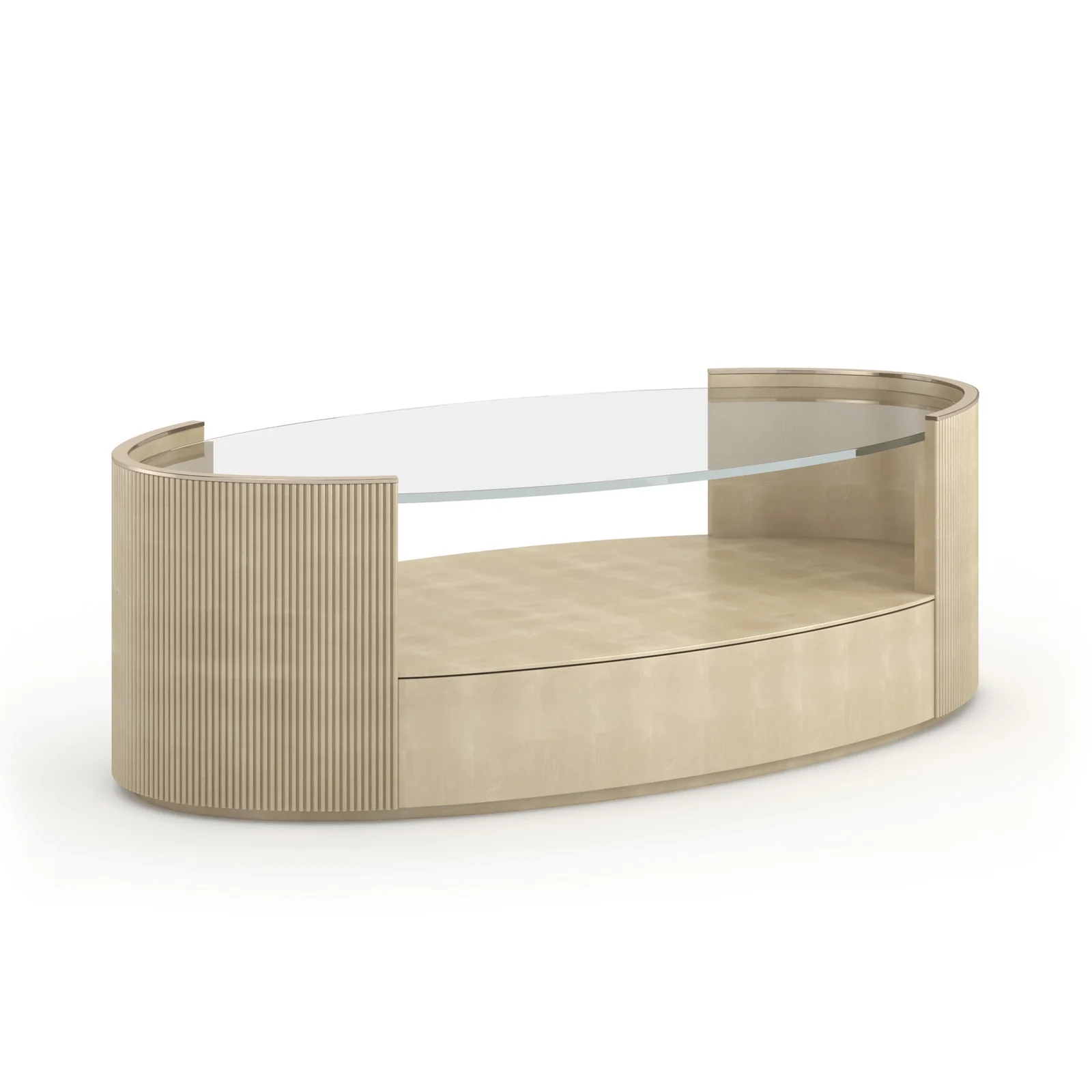 Love Oval Cocktail Table - Oracle — view 5