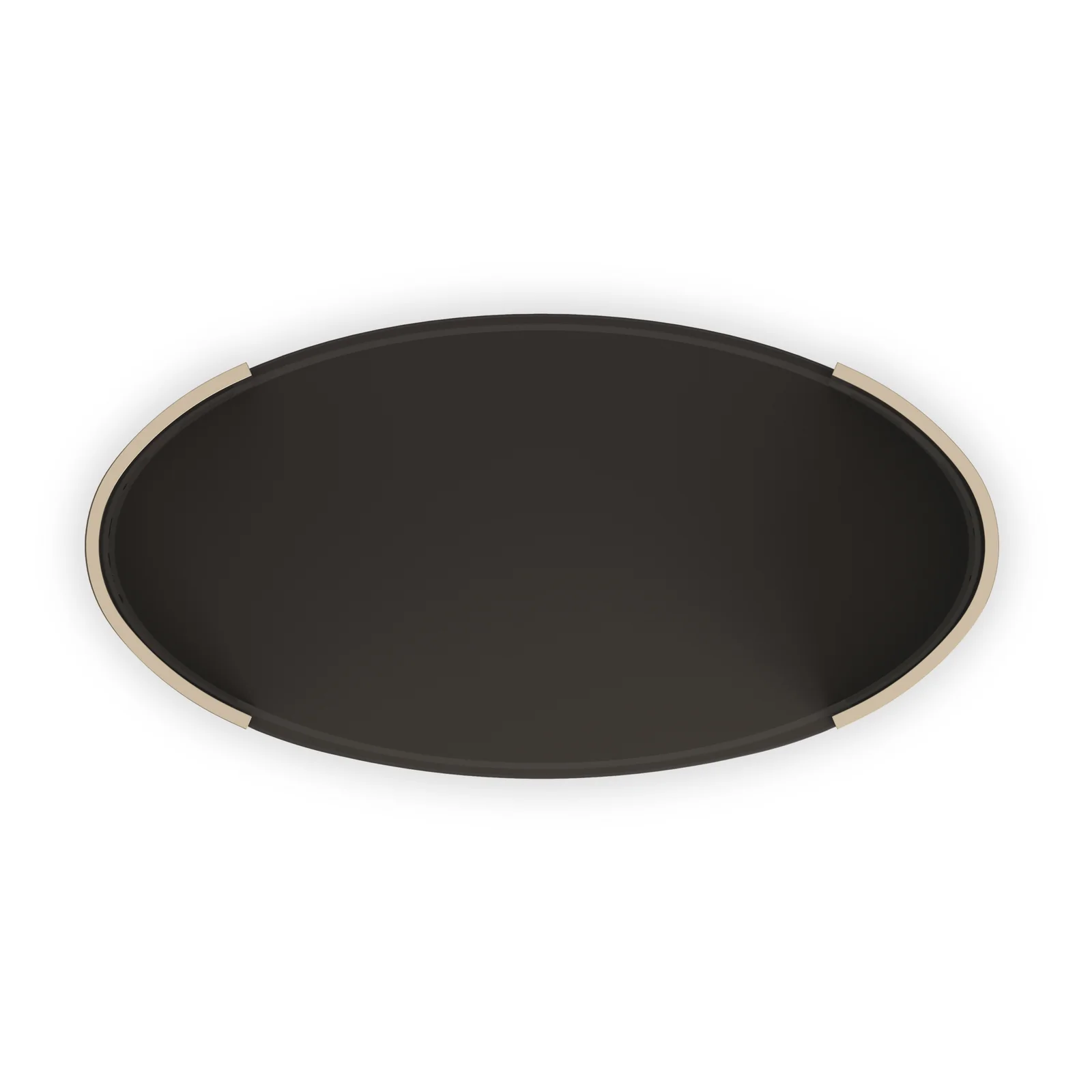 Love Oval Cocktail Table -Dark Chocolate — view 3