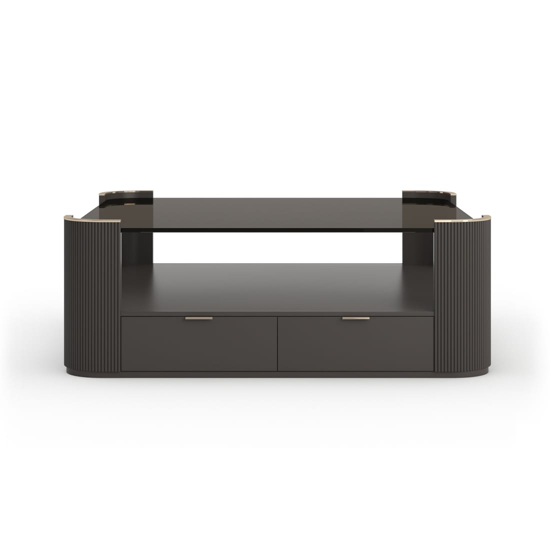 Love Square Cocktail Table-Dark Chocolat