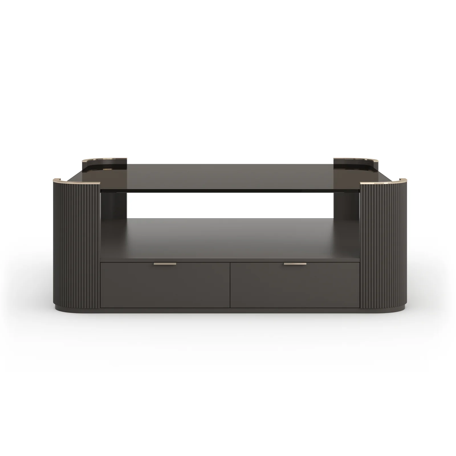Love Square Cocktail Table-Dark Chocolat