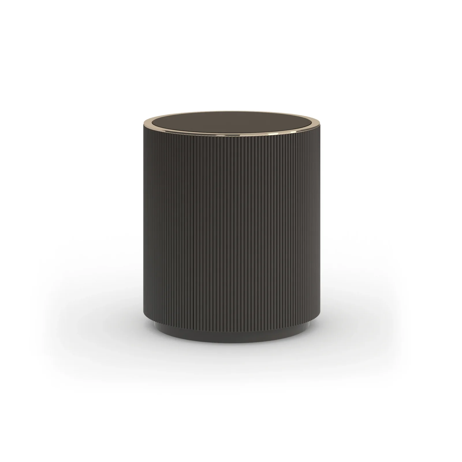 Love Round End Table - Dark Chocolate — view 2
