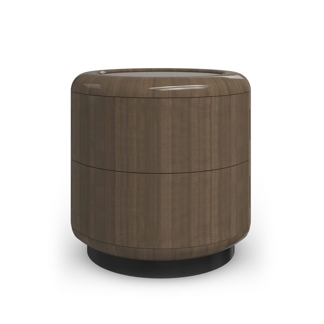 Gelee Round Accent Table - Caramello
