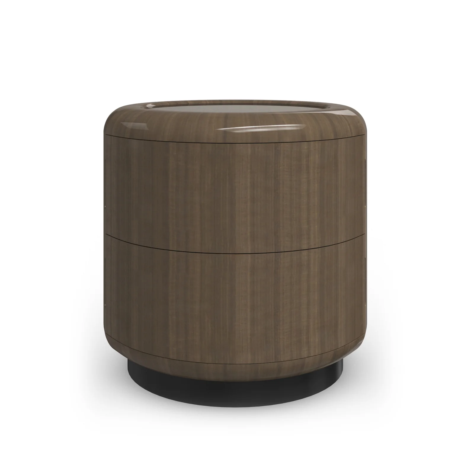 Gelee Round Accent Table - Caramello