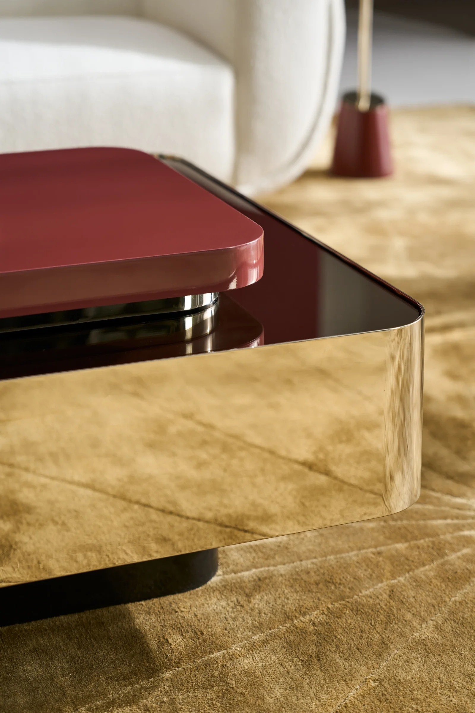 Periphery Cocktail Square Accent Tray — view 3
