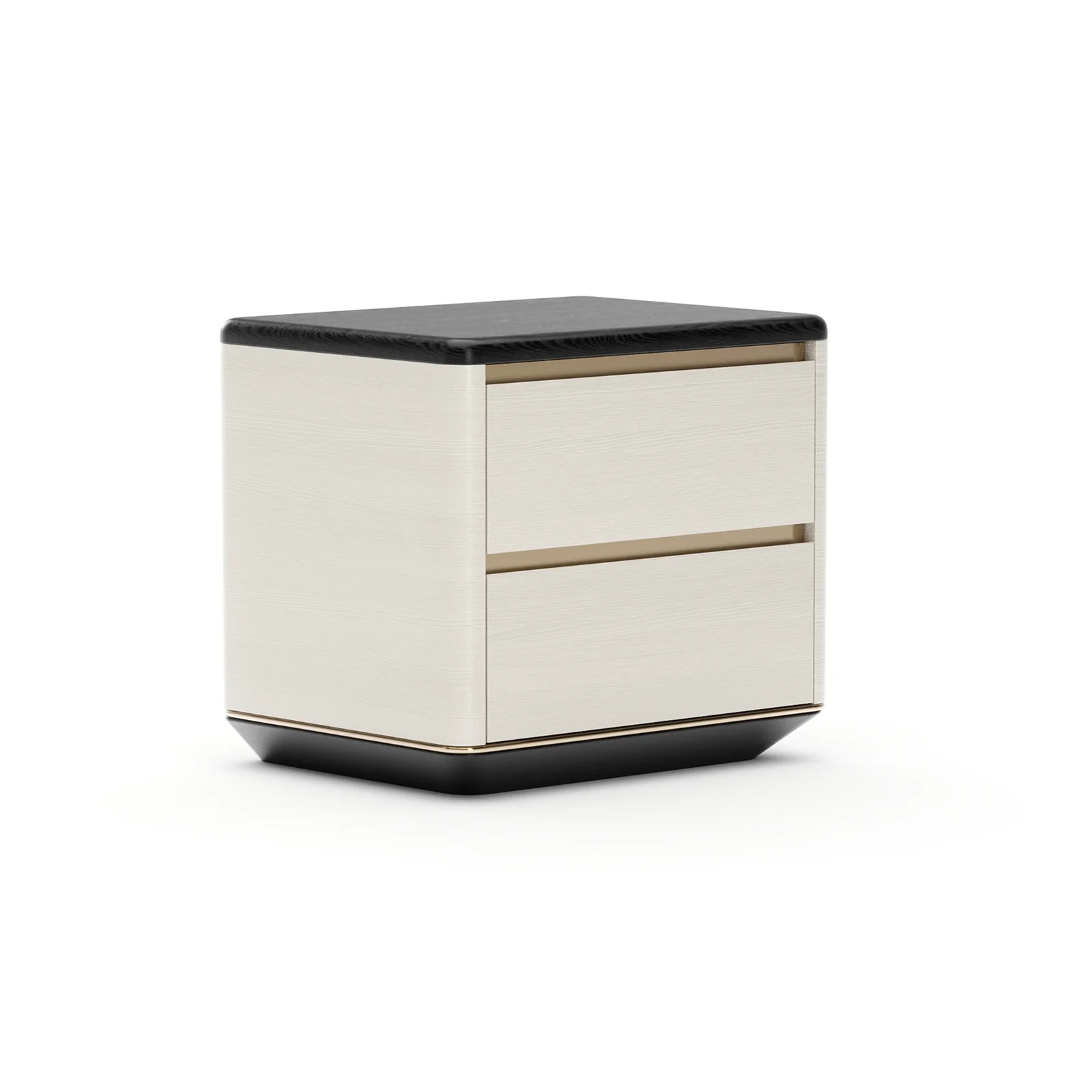 Madera Plinth Nighstand - Opal — view 2