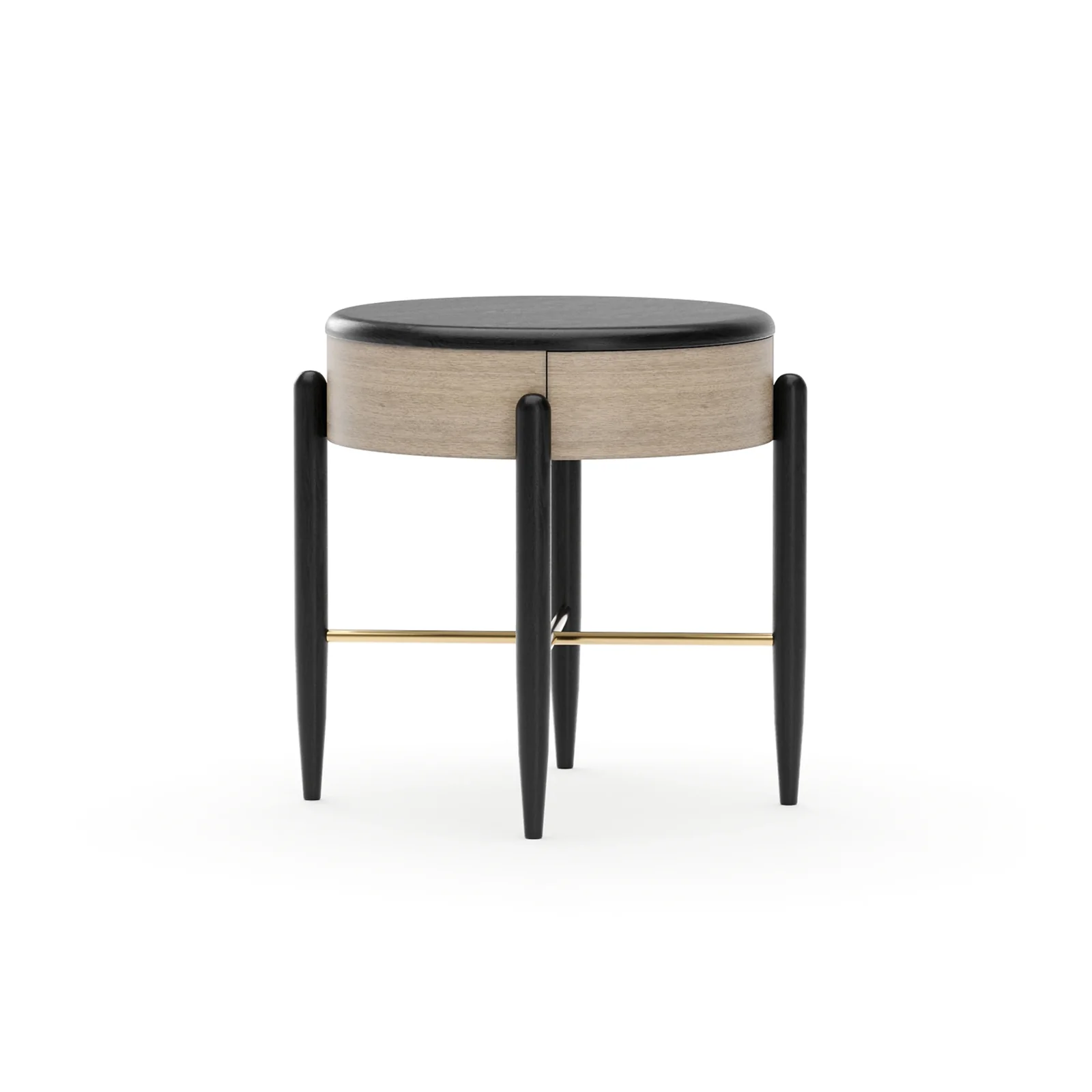 Madera Accent Nightstand - Chocolate — view 2