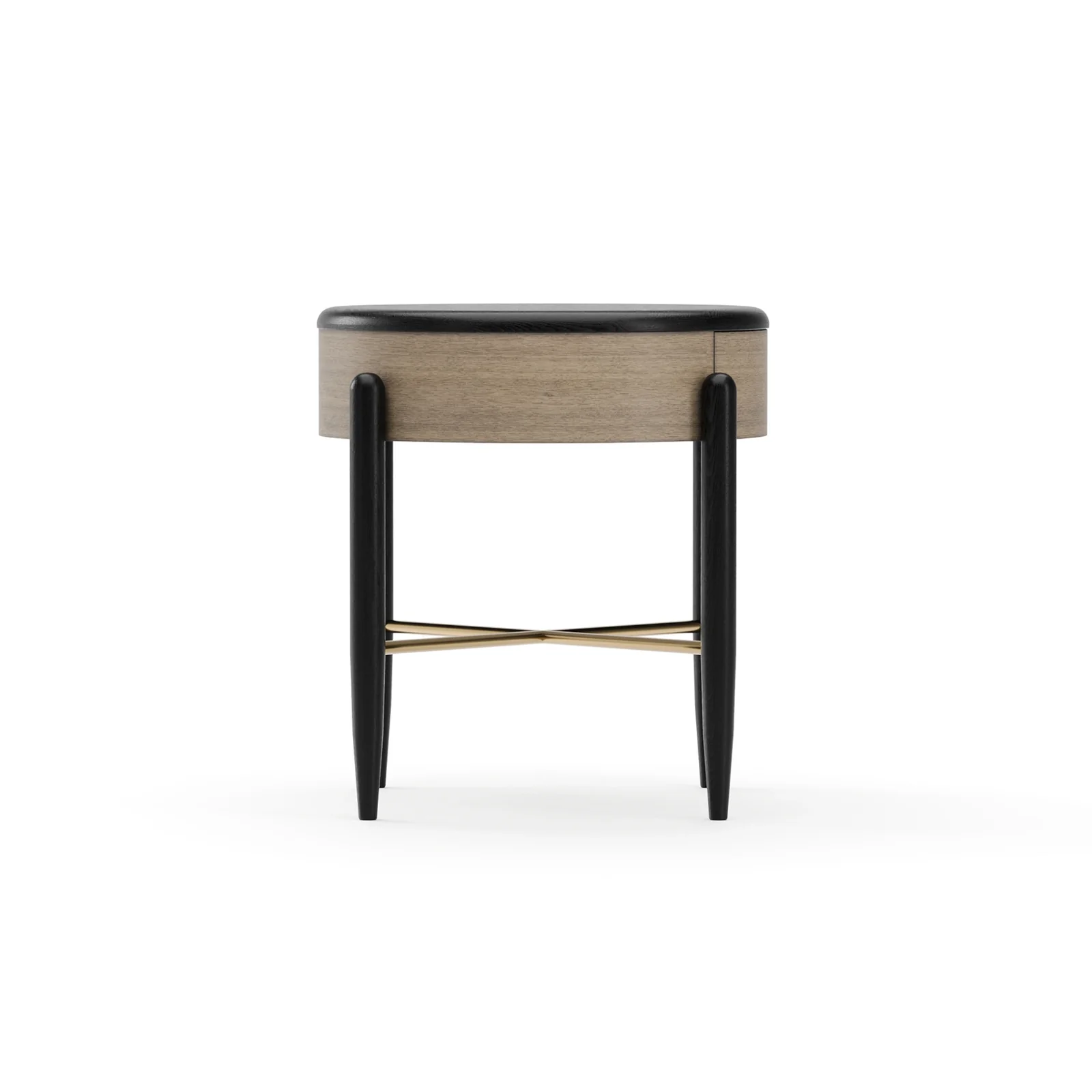 Madera Accent Nightstand - Chocolate — view 3