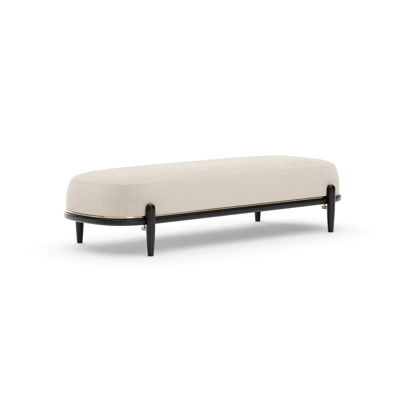 Madera Bed Bench - Ecru — view 2
